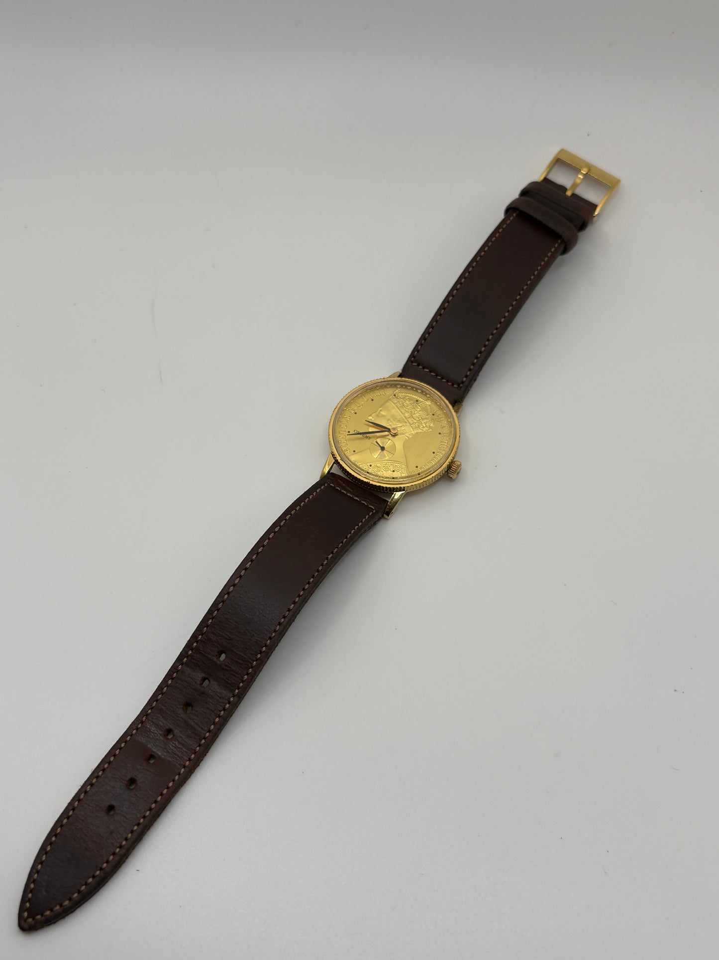 Super rare 90s vintage  ORIENT  COIN watch