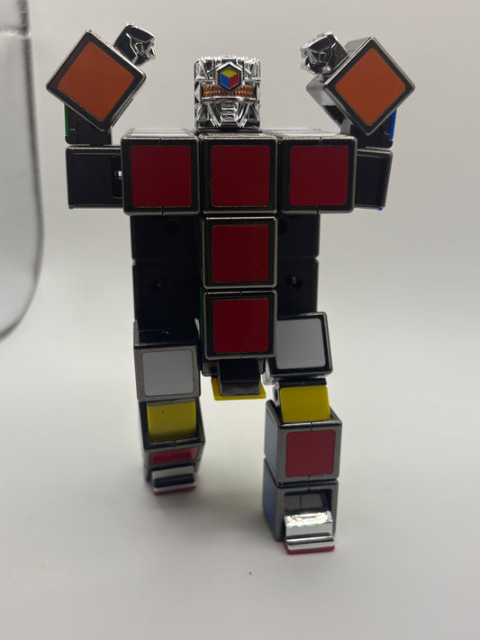 With box Ultra Rare Rubik's Cube x Bandai, Namco, Chogokin 40th Anniversary Limited Edition Robot