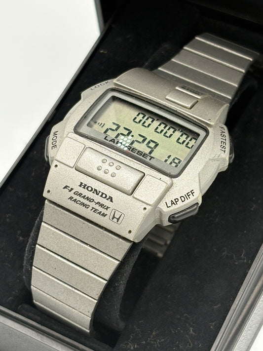 Super rare vintage seiko 80s seiko×honda