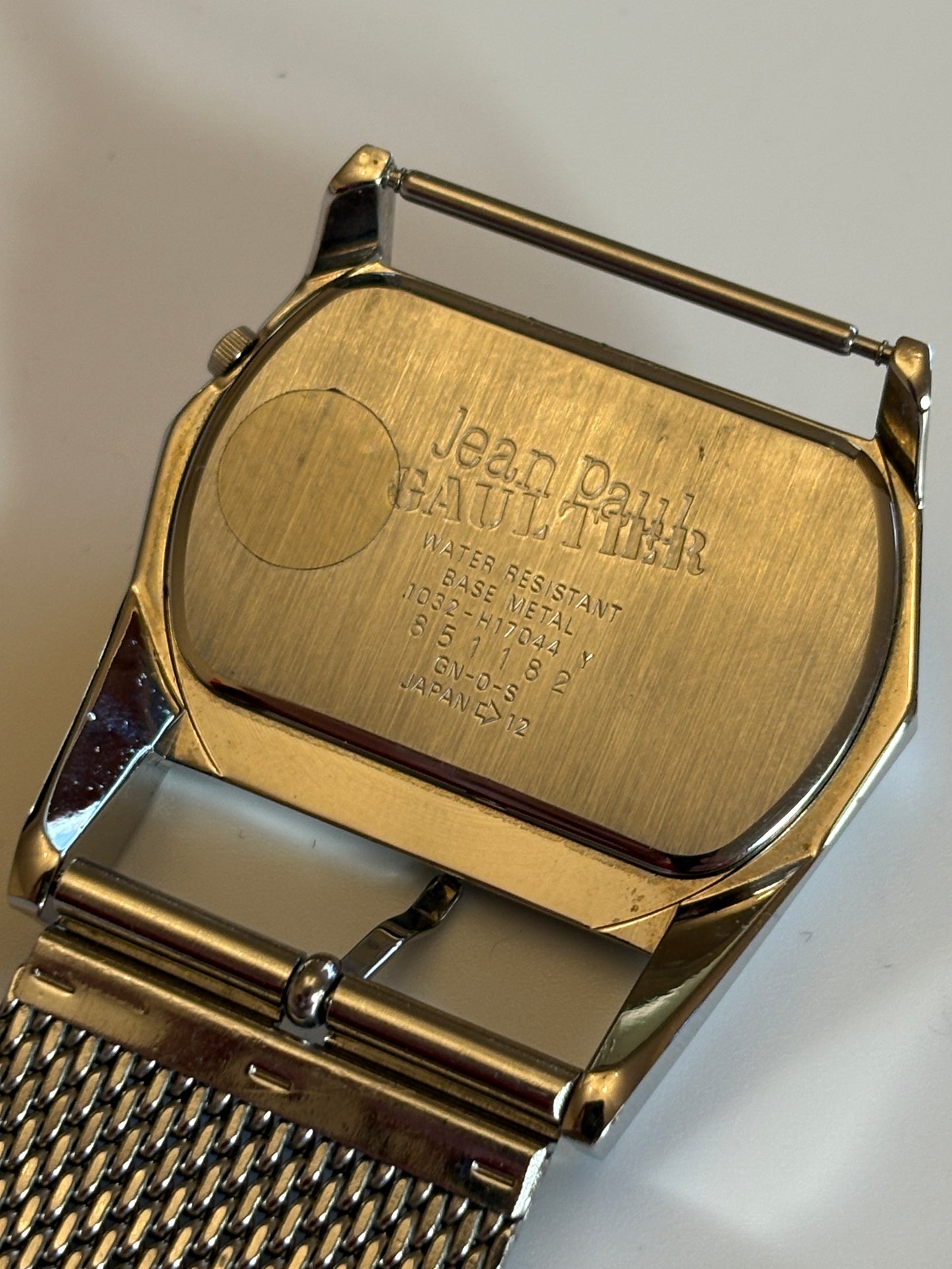 Super rare 90s  vintage  Jean Paul Gaultier×CITIZEN