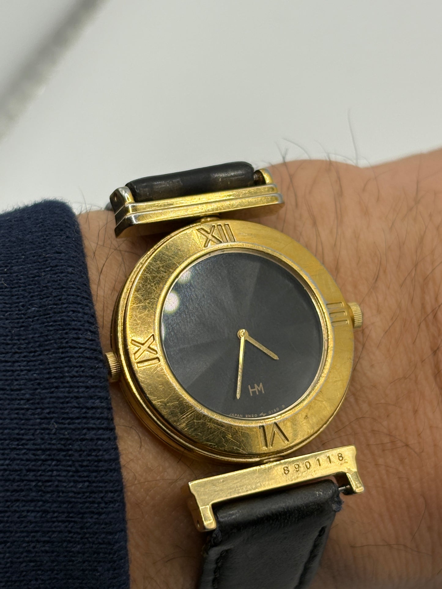 Super rare Seiko×Hamae Mori Reversible watch