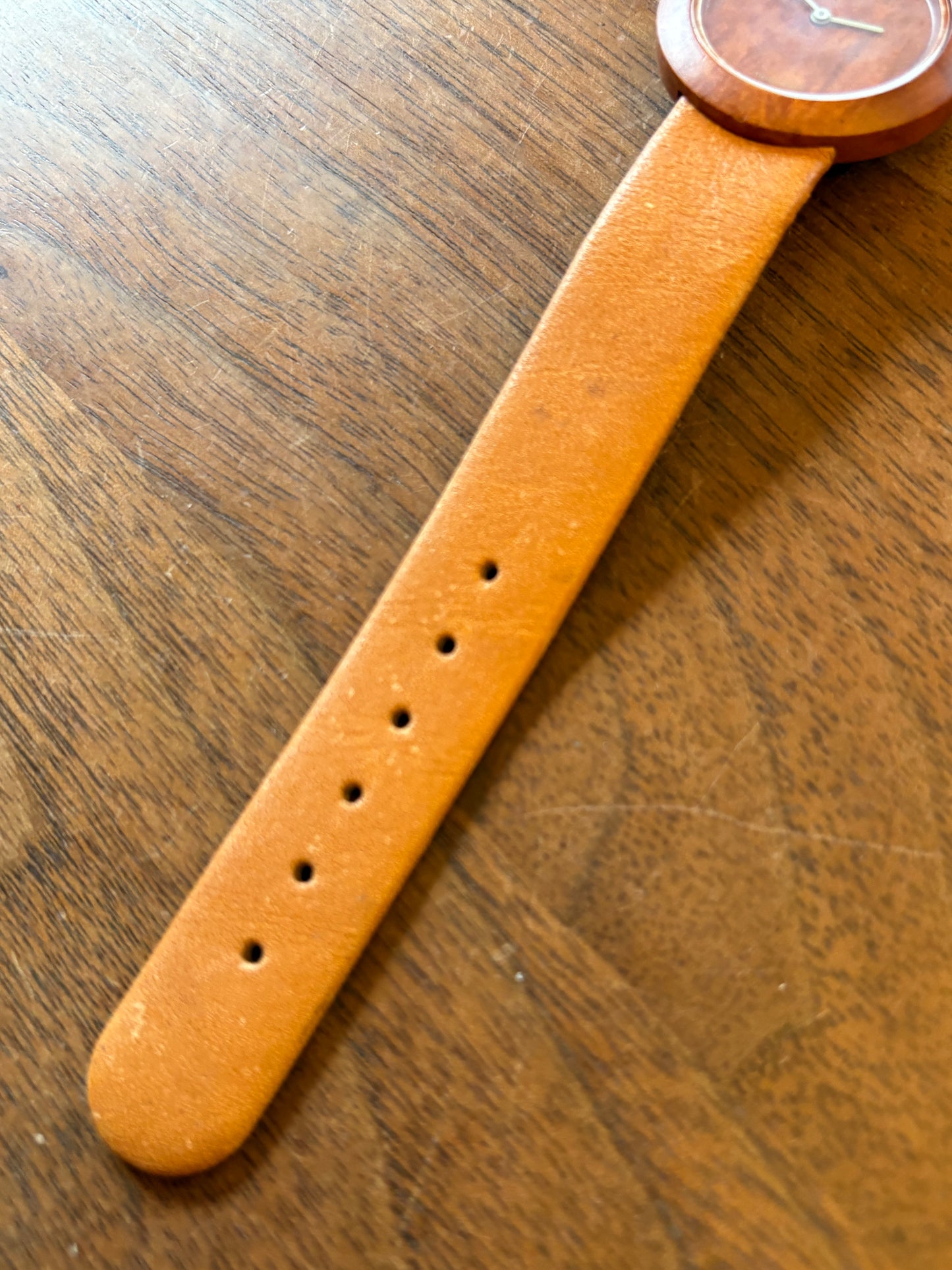 Vintage　super rare tissot wood watch