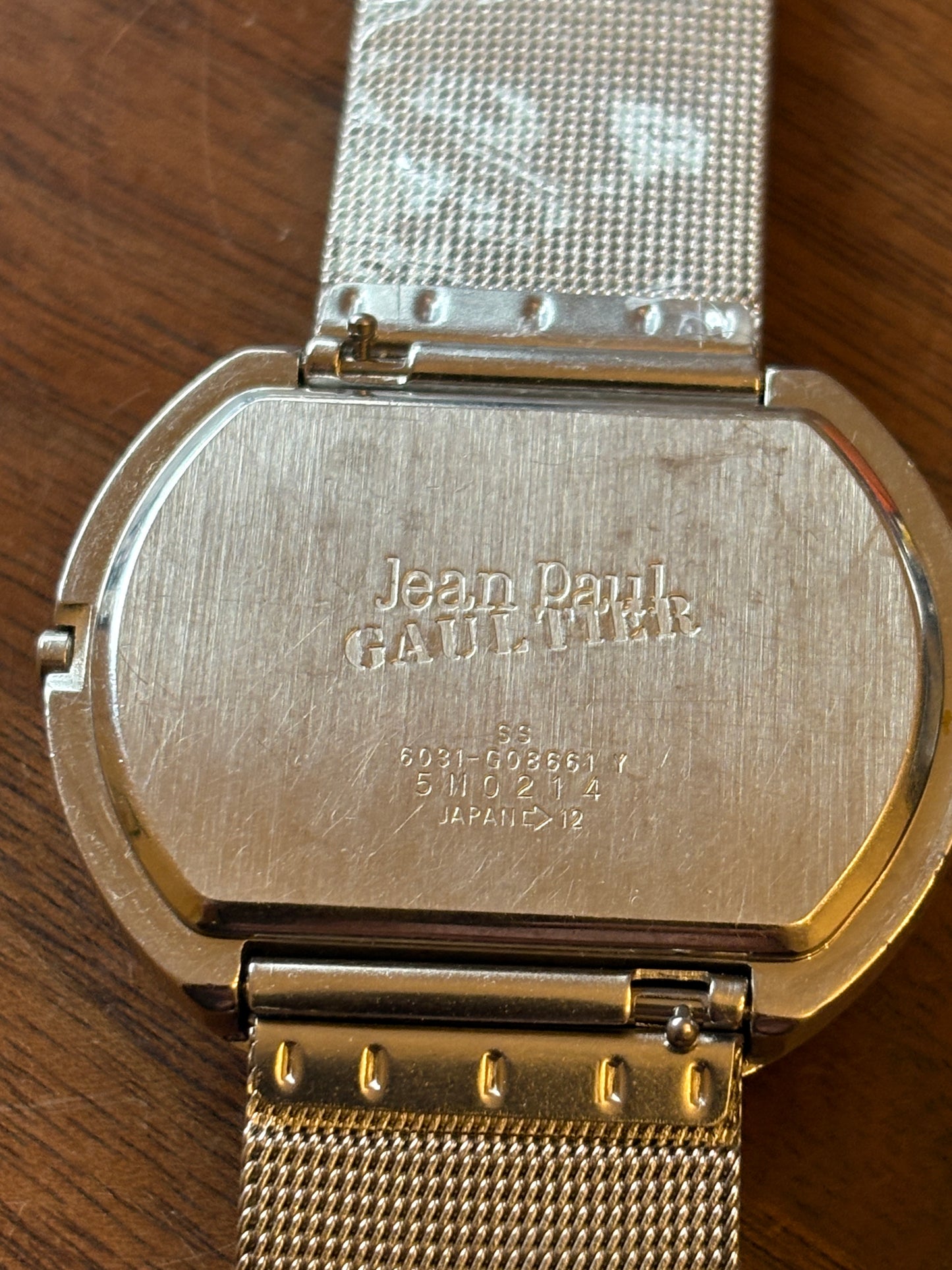 Super rare 90s  vintage  Jean Paul Gaultier×CITIZEN