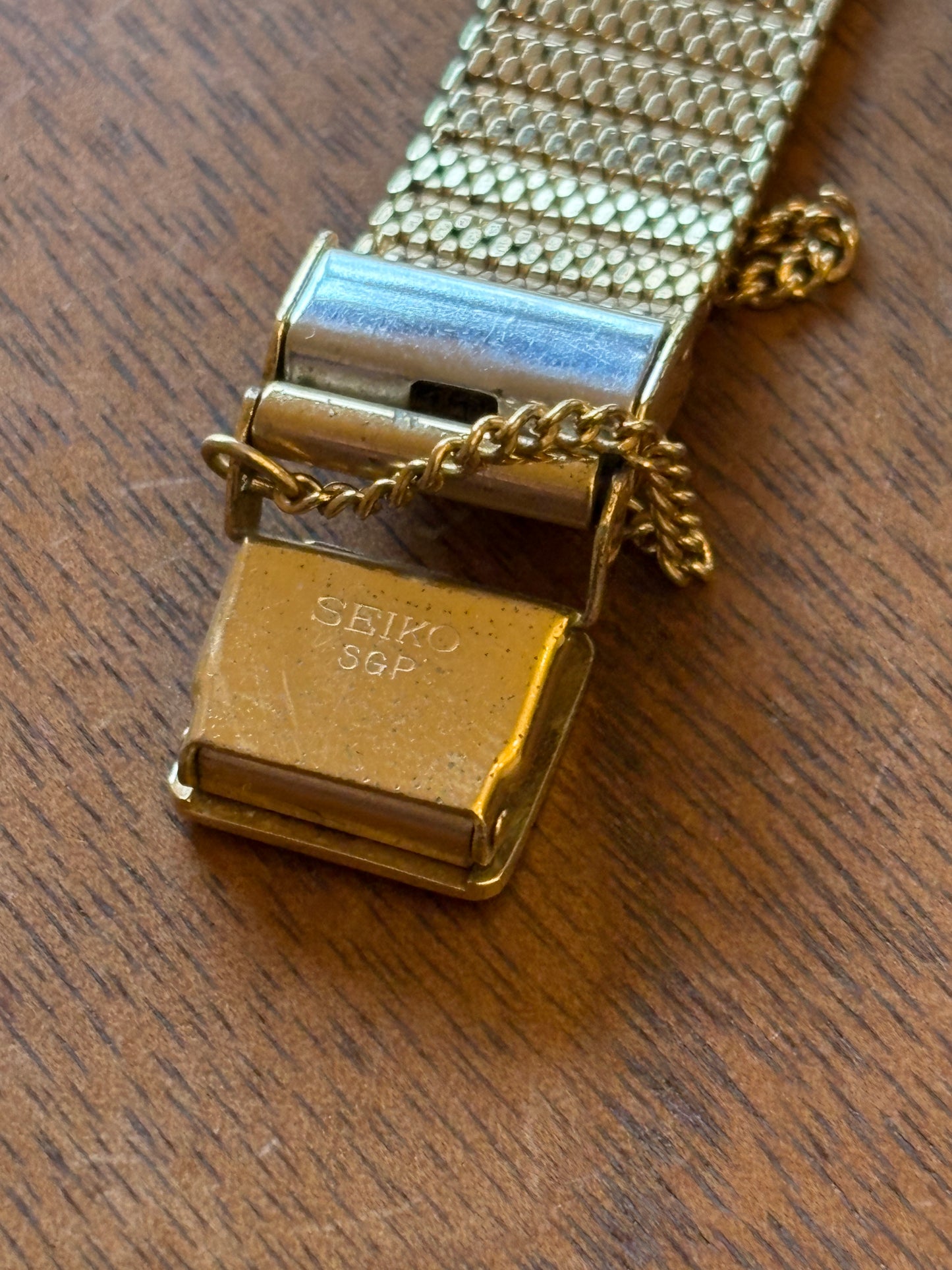 Super rare  Hidden Crown 1719-3070 70s Vintage Watch in Gold