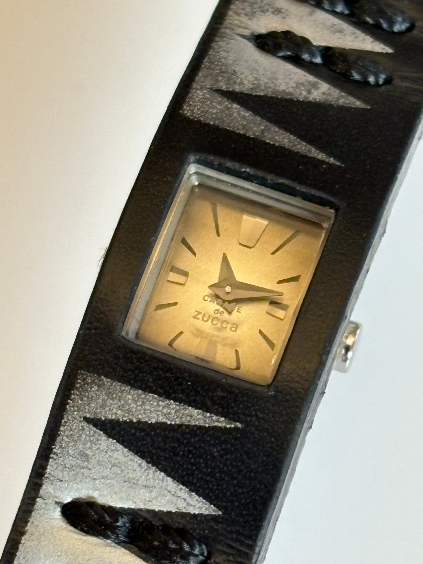 Very rare  99s vintage rare Chewing Gum Leather Version Tribe + Cute Gold