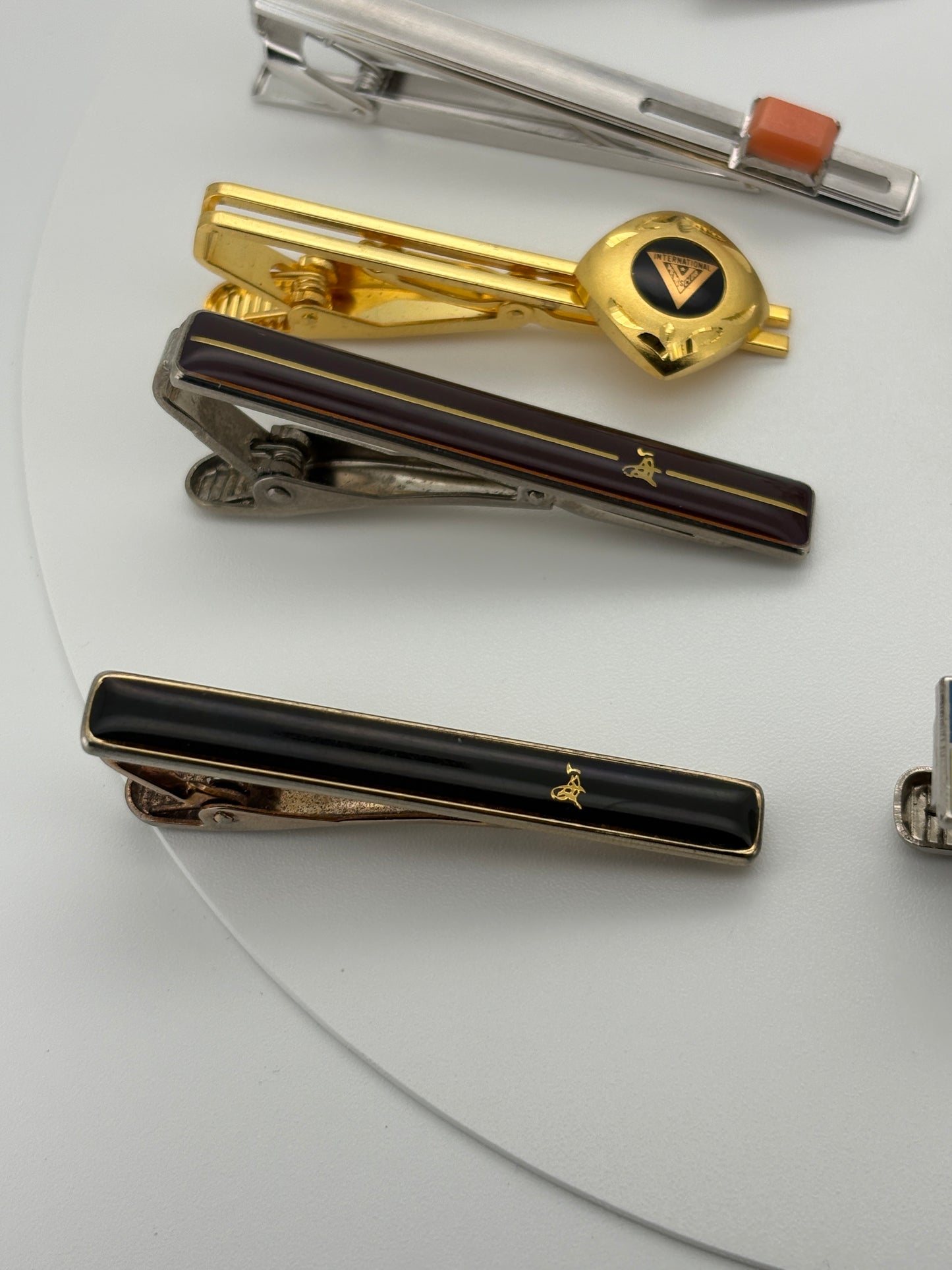 Sharp Tie Clip Watch