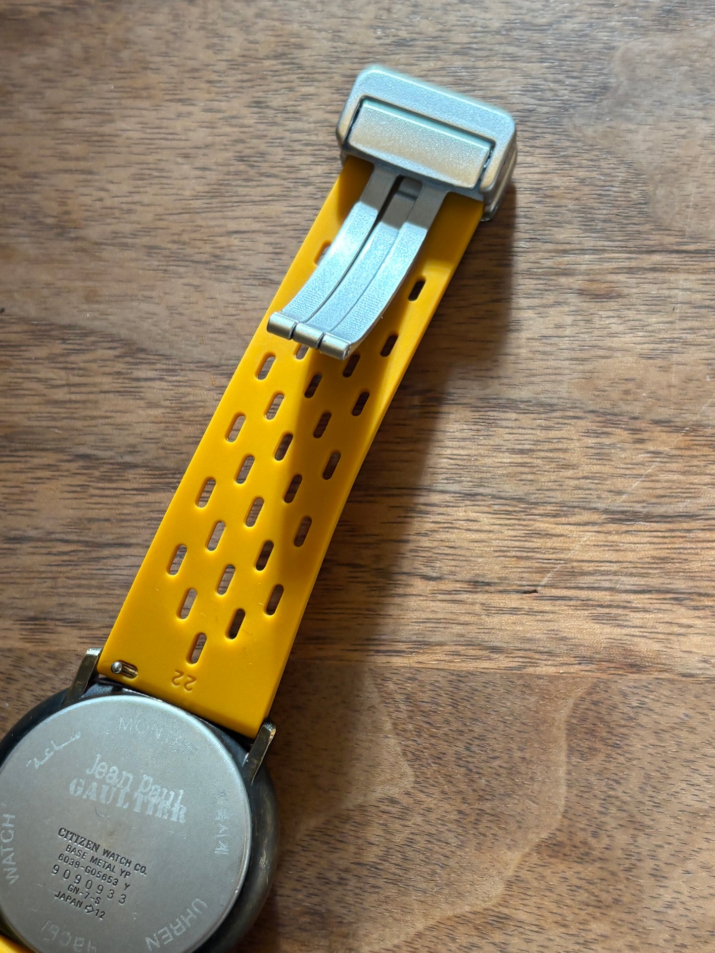 Super rare 90s  vintage  Jean Paul Gaultier×CITIZEN