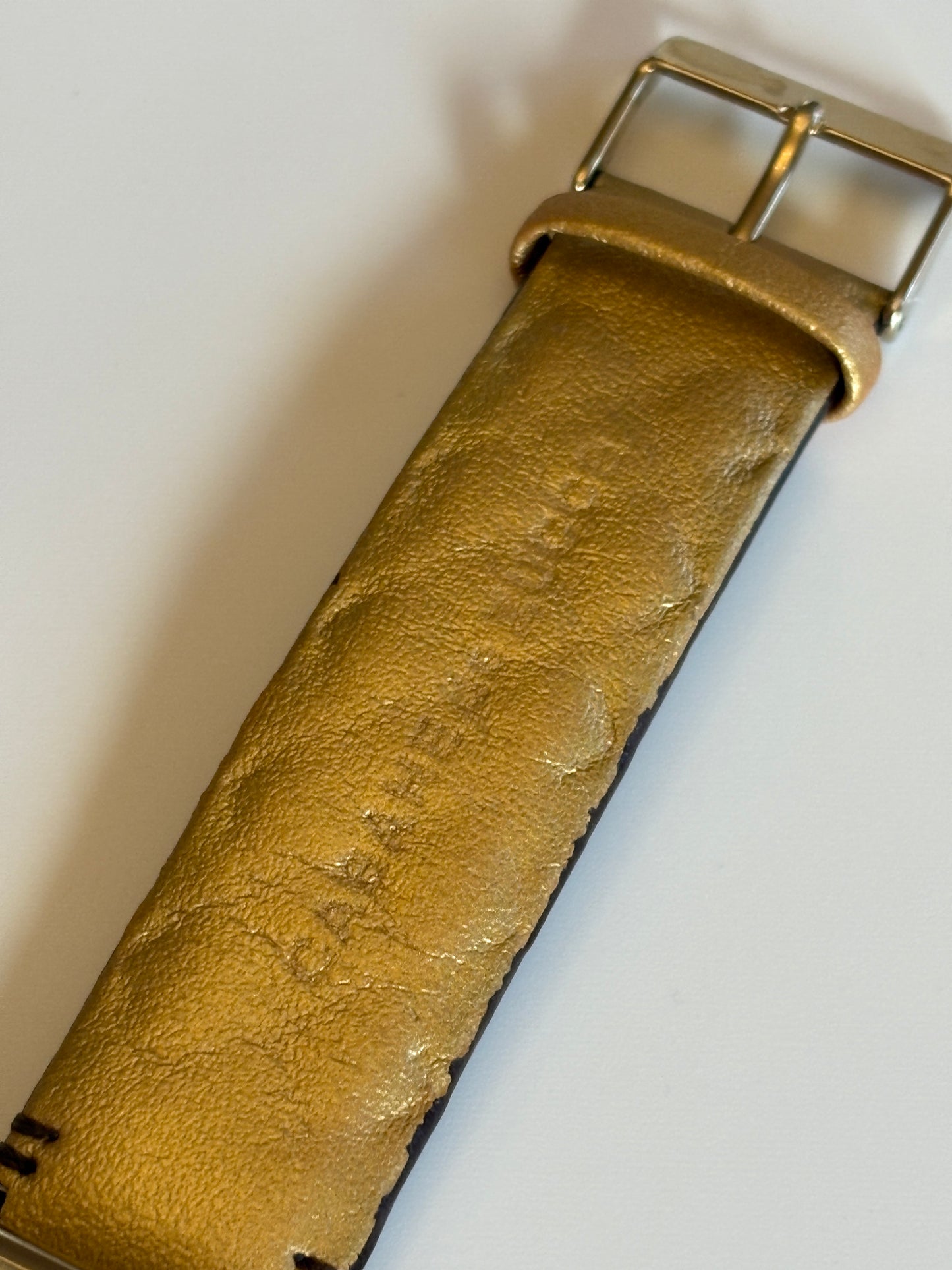 Very rare  99s vintage rare Chewing Gum Leather Version Tribe + Cute Gold