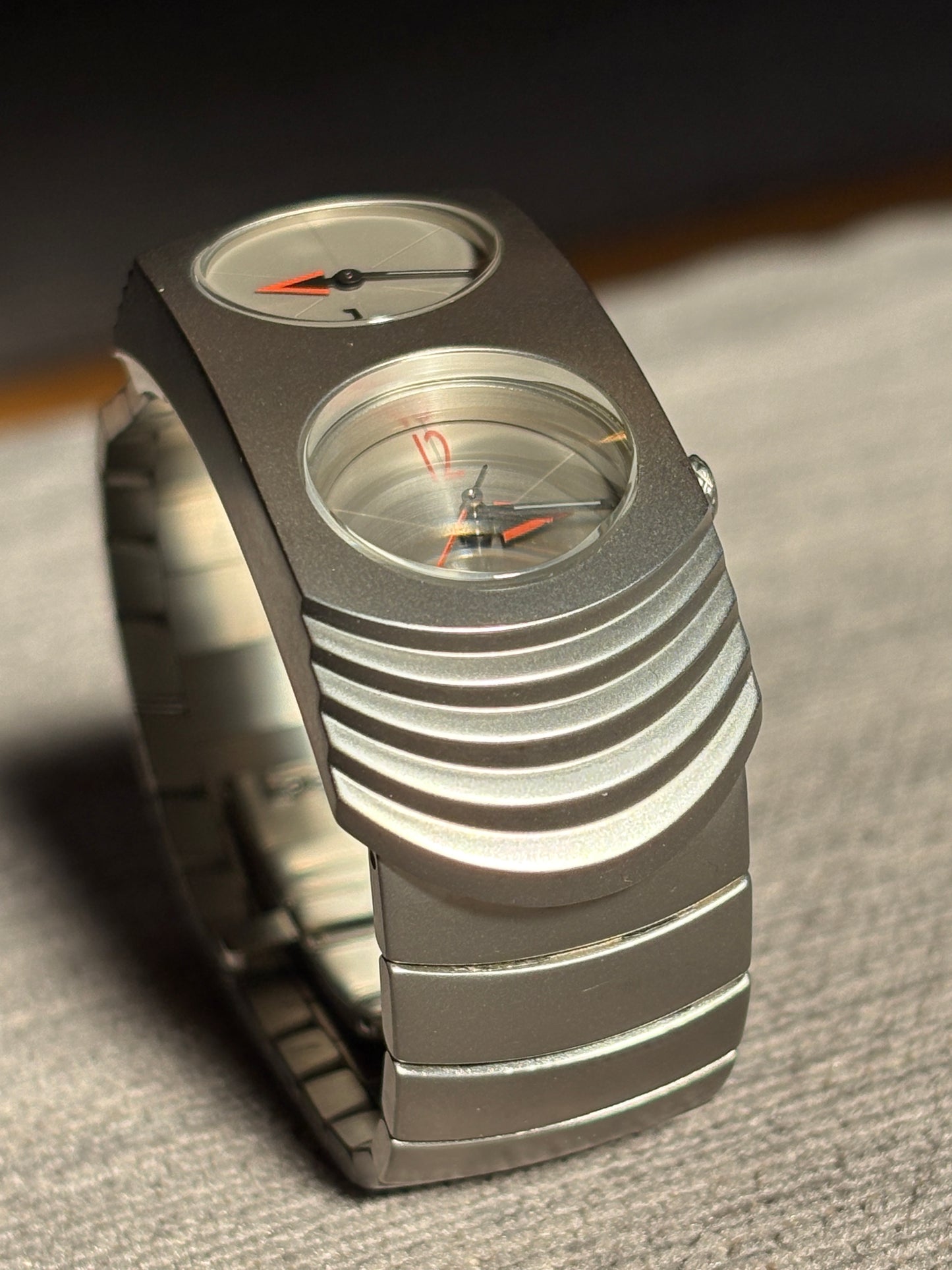 Special Rare Bertone Double Face Watch