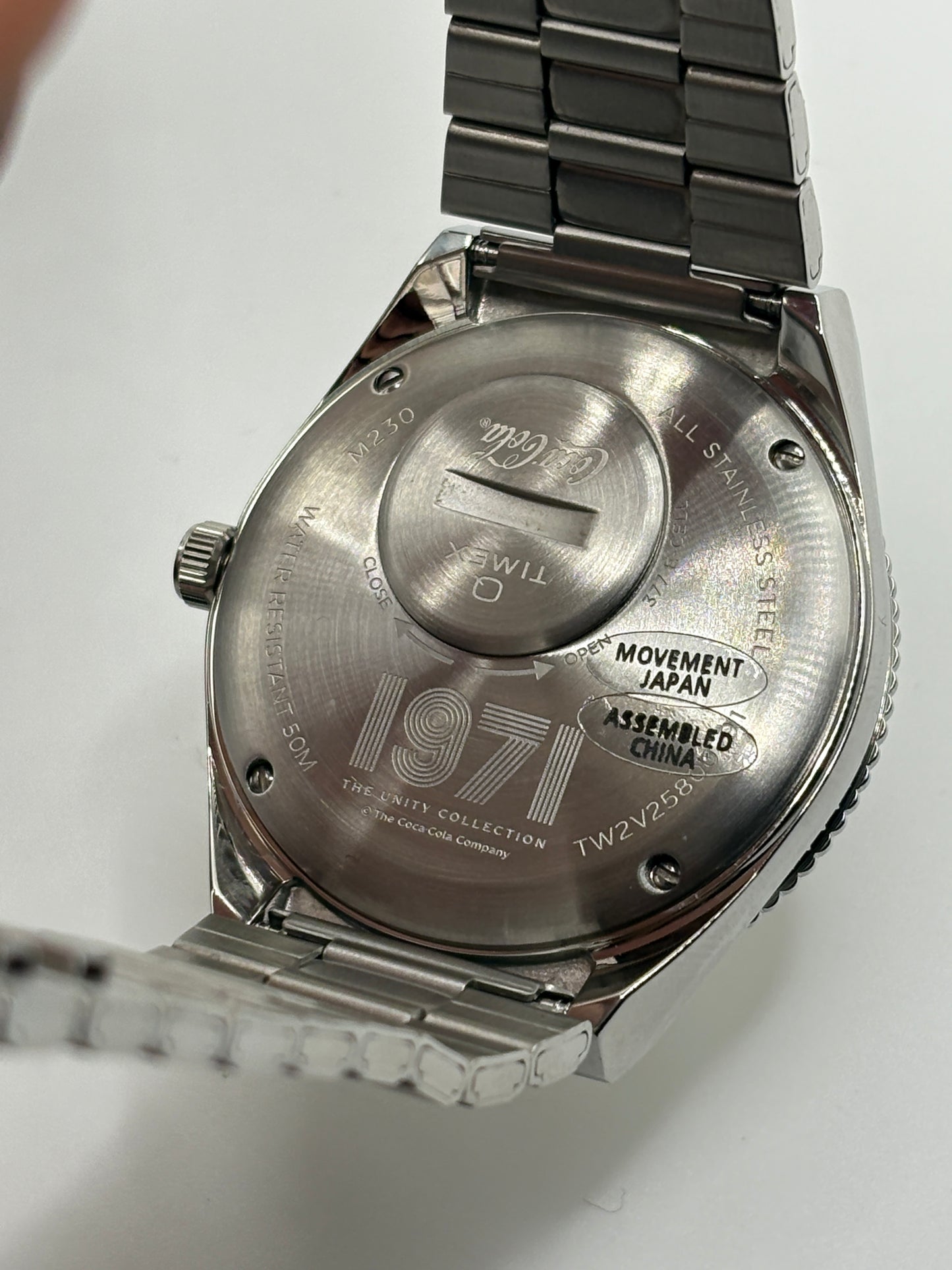 Unused very rare TIMEX×coca cola