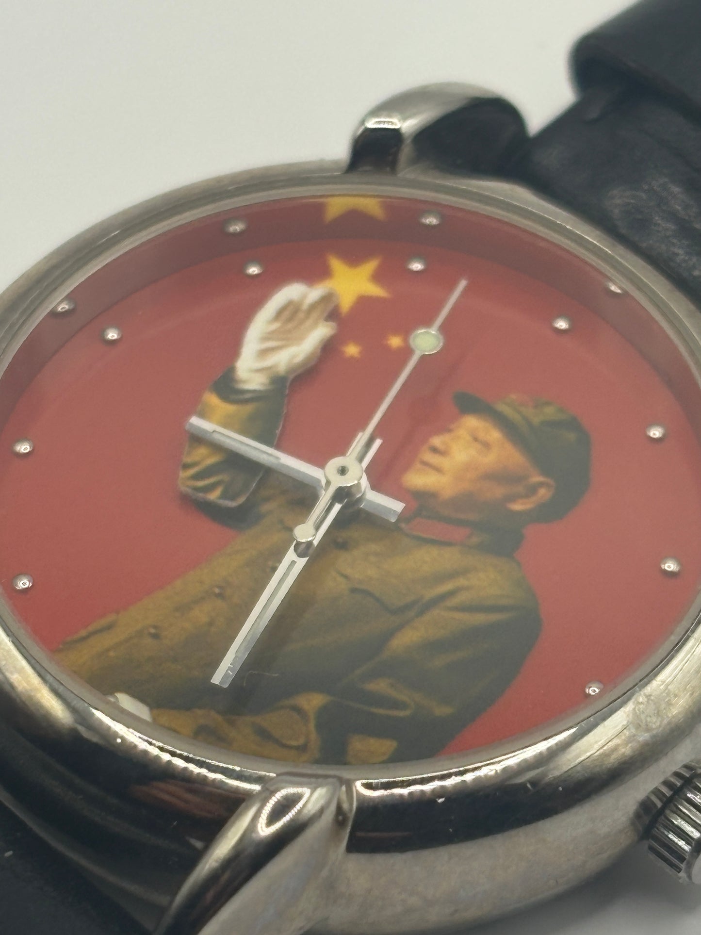 Super rare watch Deng Xiaoping waving wat Shanghai Tang  Mao Zedong