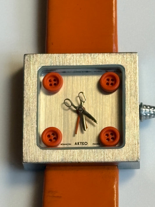Very rare  AKTEO buttons
