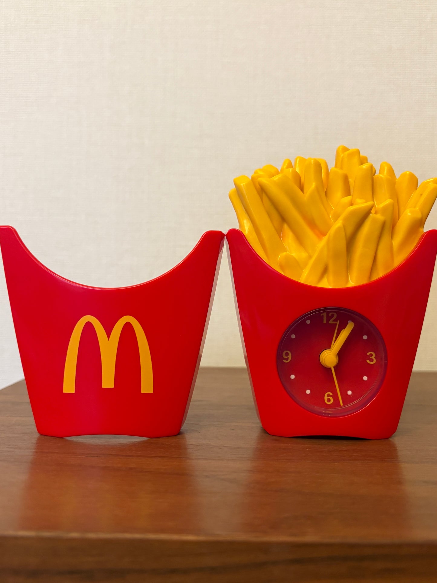 Very rare Lottery sales items Mcdonald's  potato clock