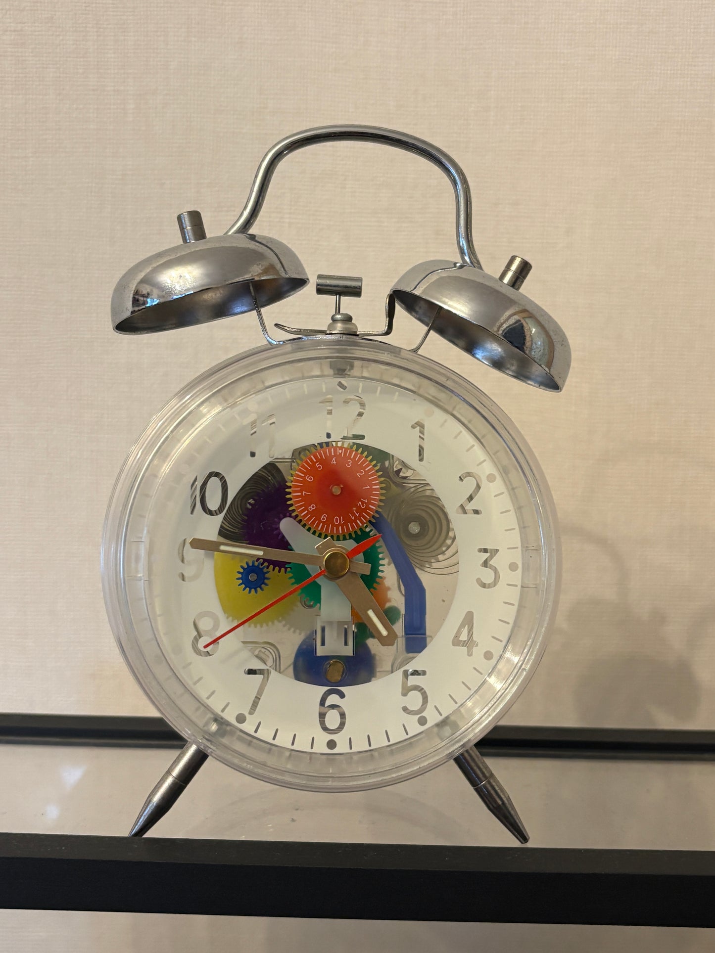 Very rare Skeleton Manual Winding  clock