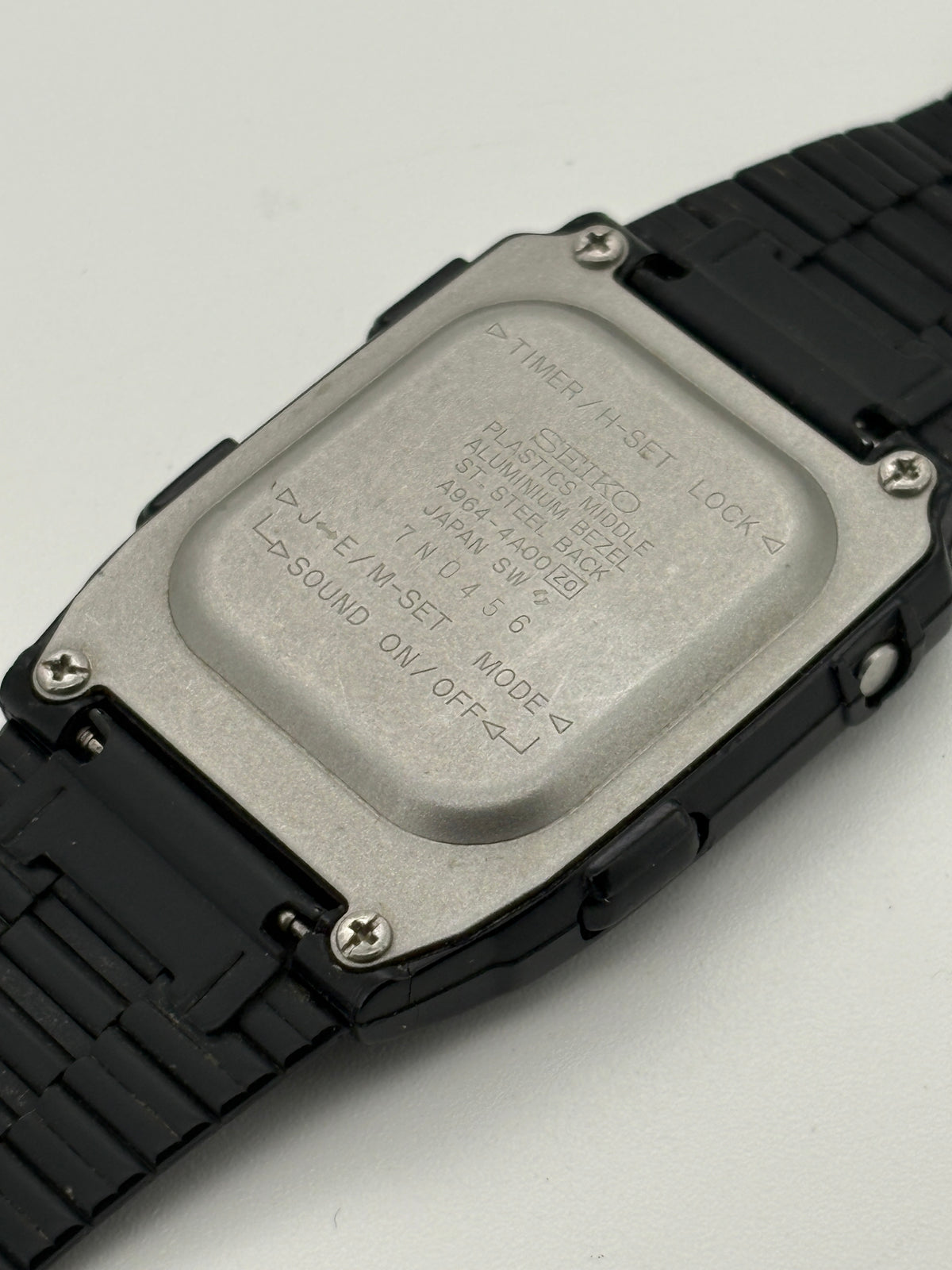 80s SEIKO talking watch A964-4AOA