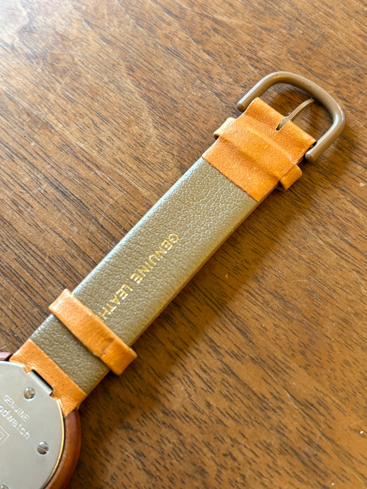 Vintage　super rare tissot wood watch