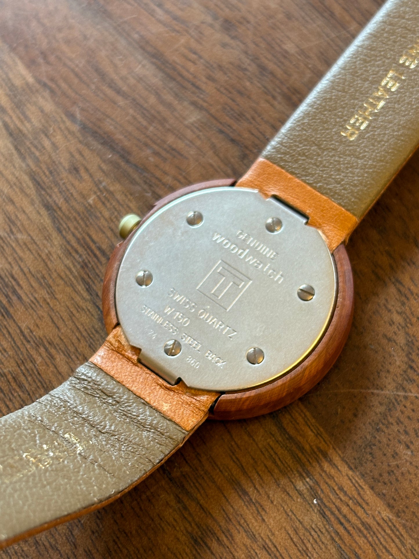 Vintage　super rare tissot wood watch