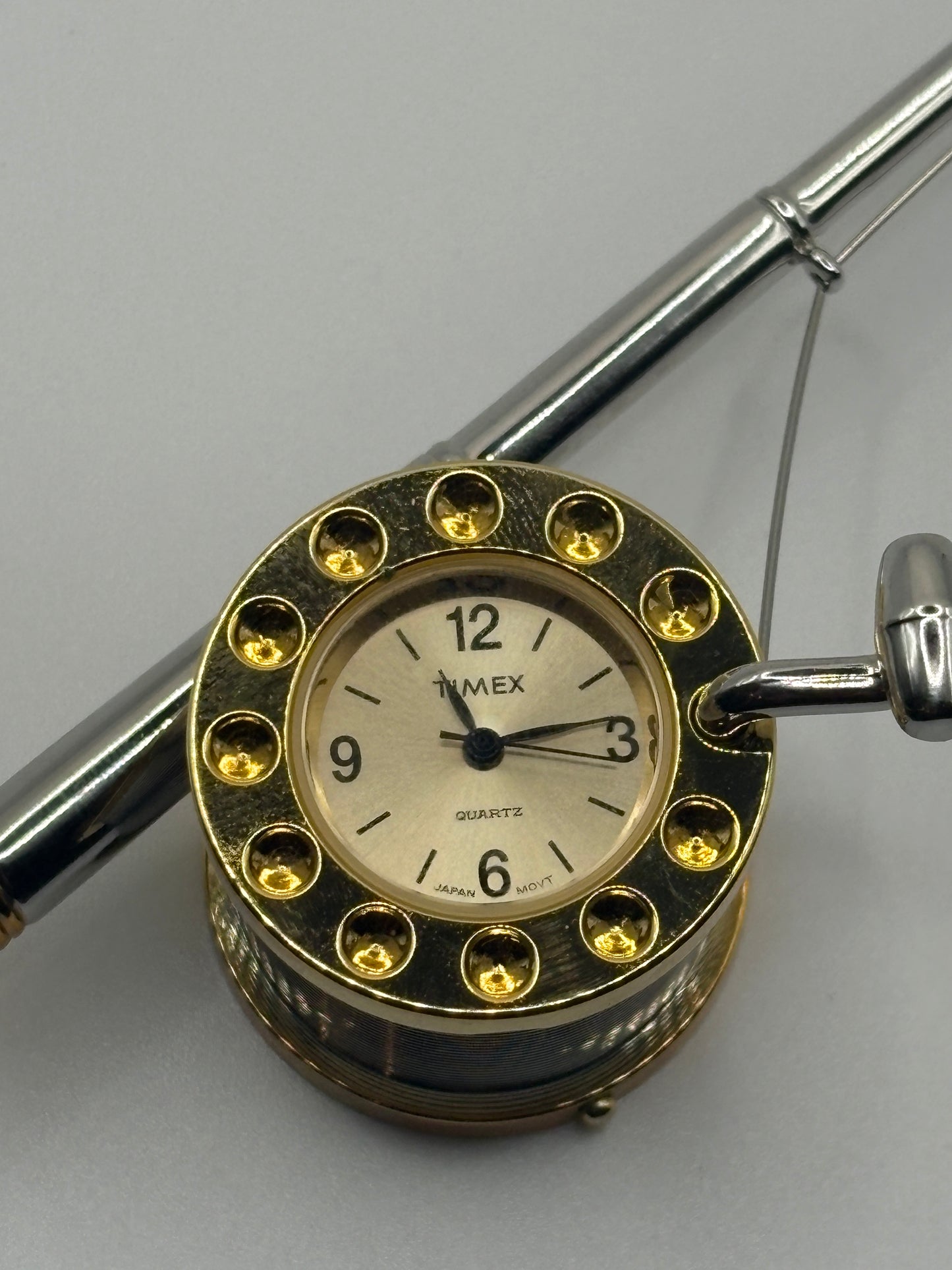 Super rare TIMEX fishing Clock