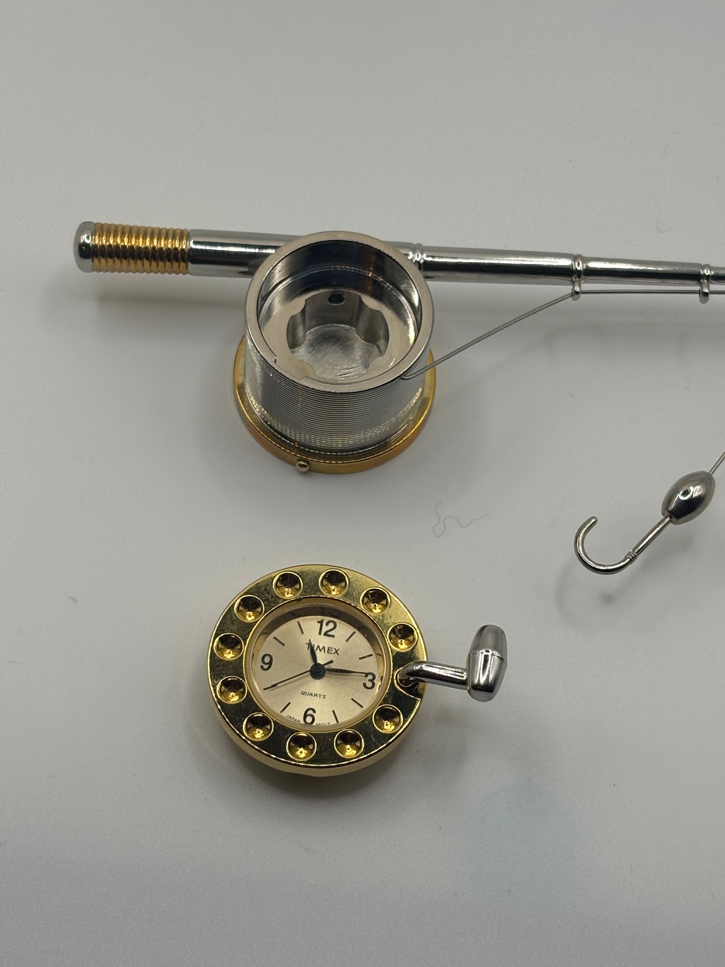 Super rare TIMEX fishing Clock