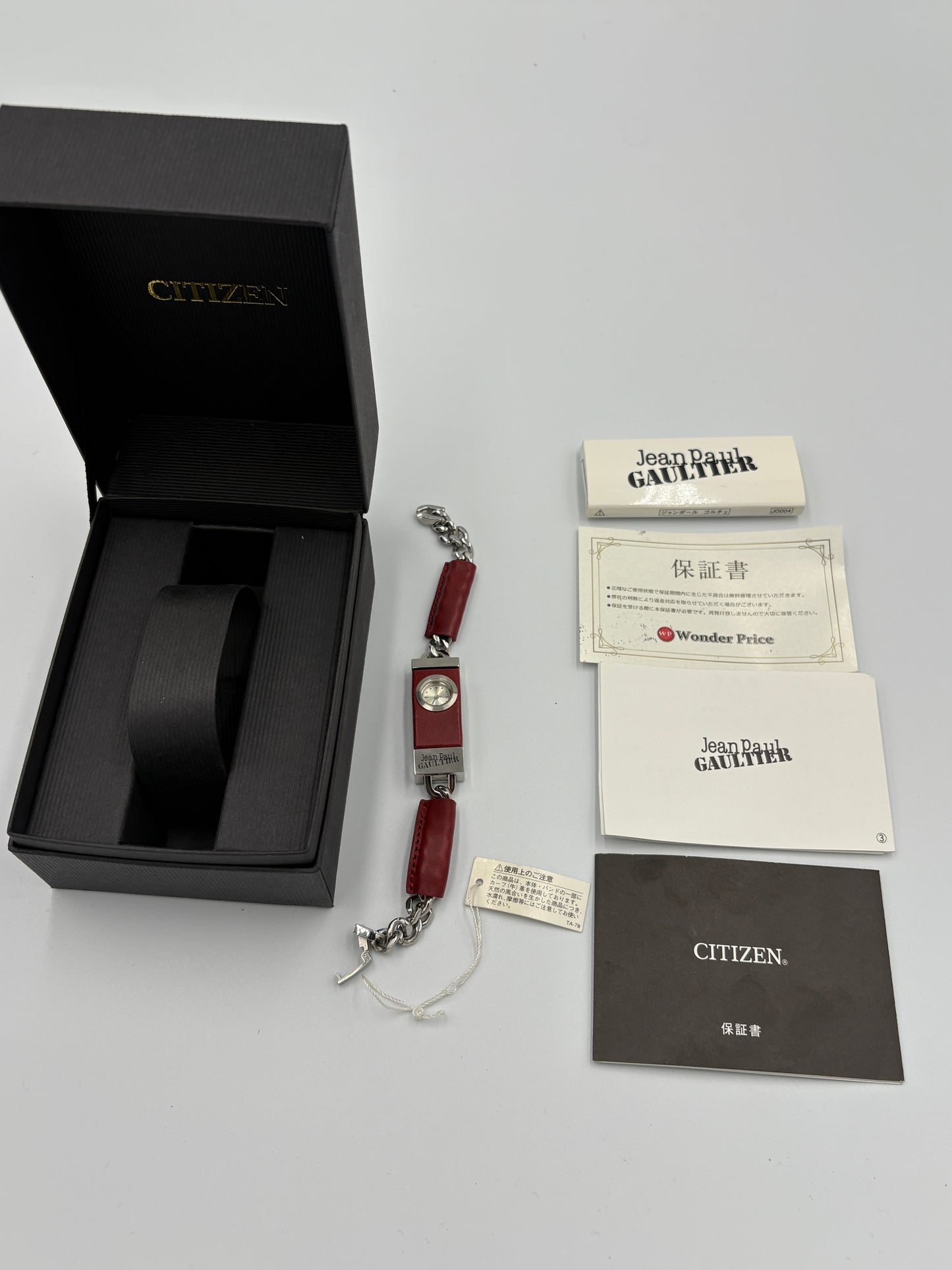 Supecial rare 90s  vintage  Jean Paul Gaultier×CITIZEN