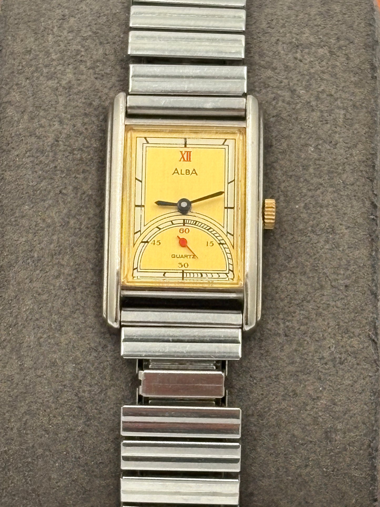 Super rare  90s　SEIKO alba Doctor Watch V252-5050