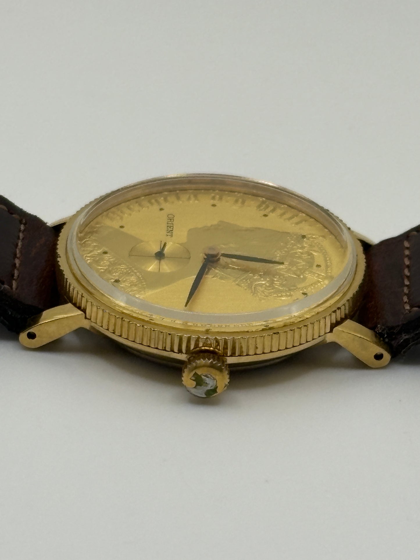 Super rare 90s vintage  ORIENT  COIN watch