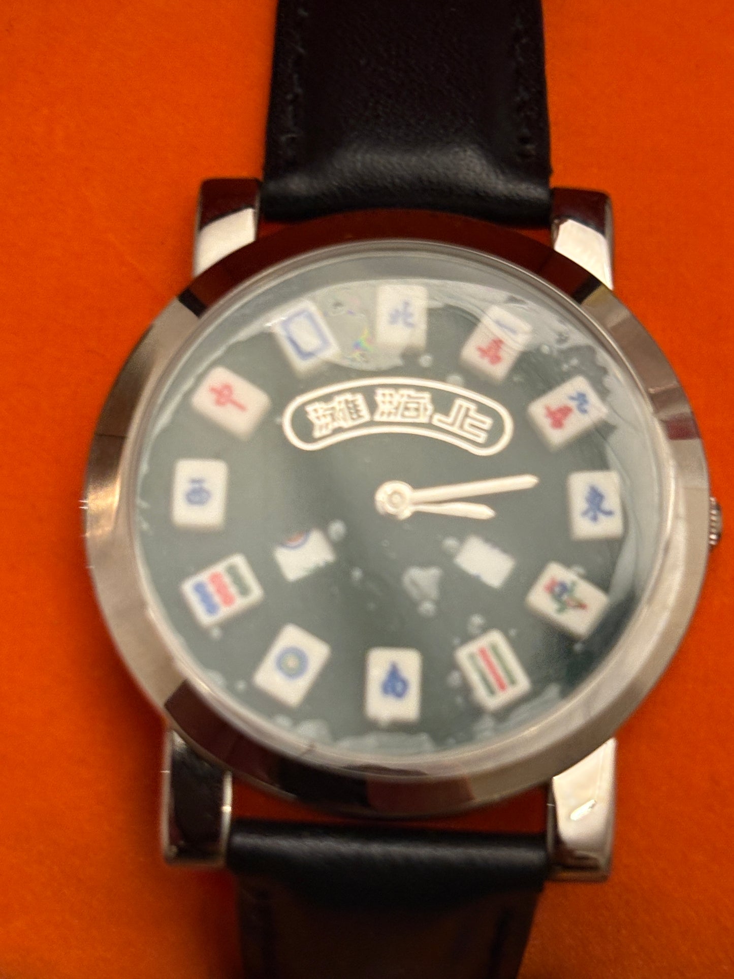 Super rare unused Shanghai  TANG mahjong tiles watch