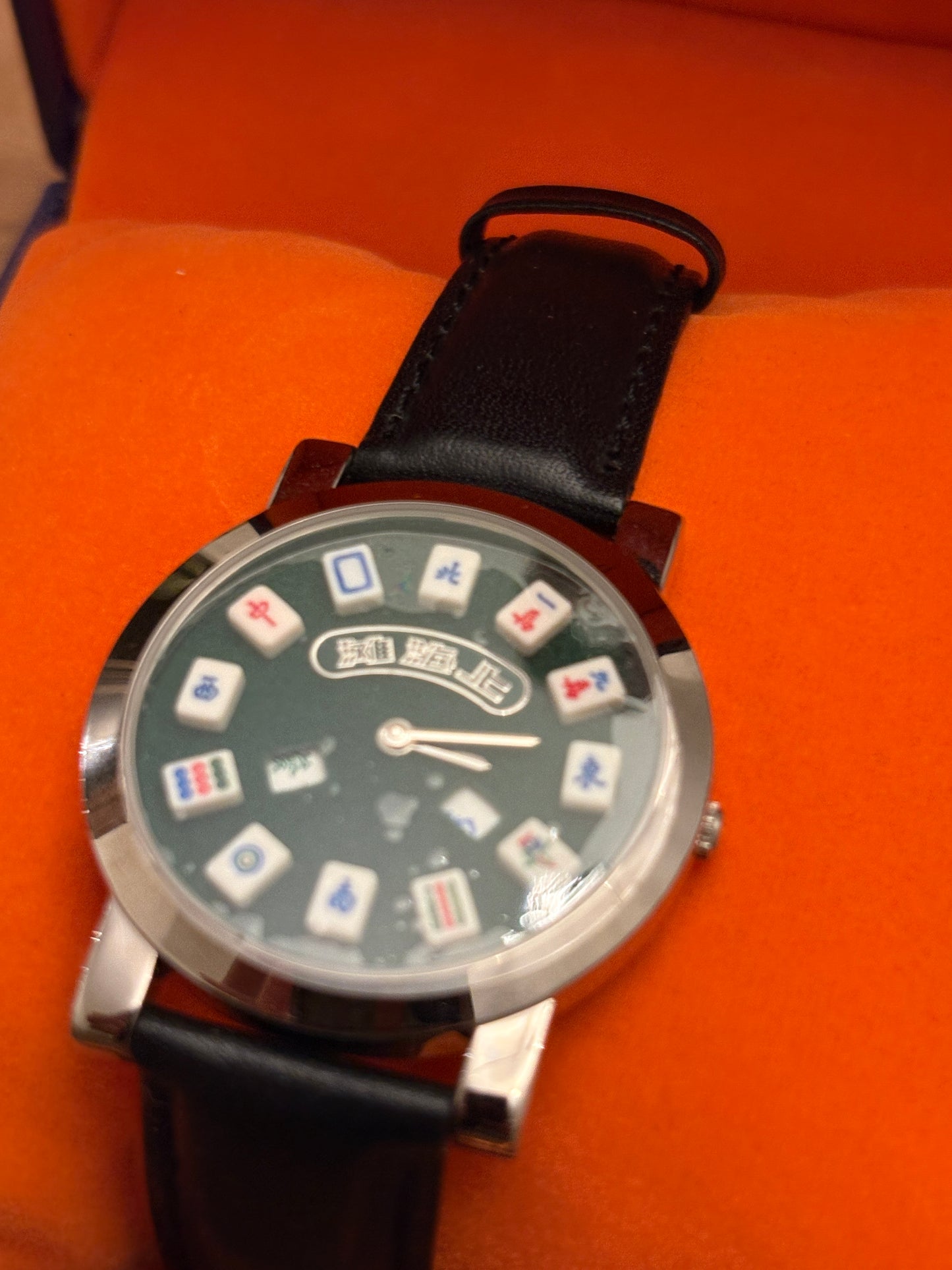 Super rare unused Shanghai  TANG mahjong tiles watch