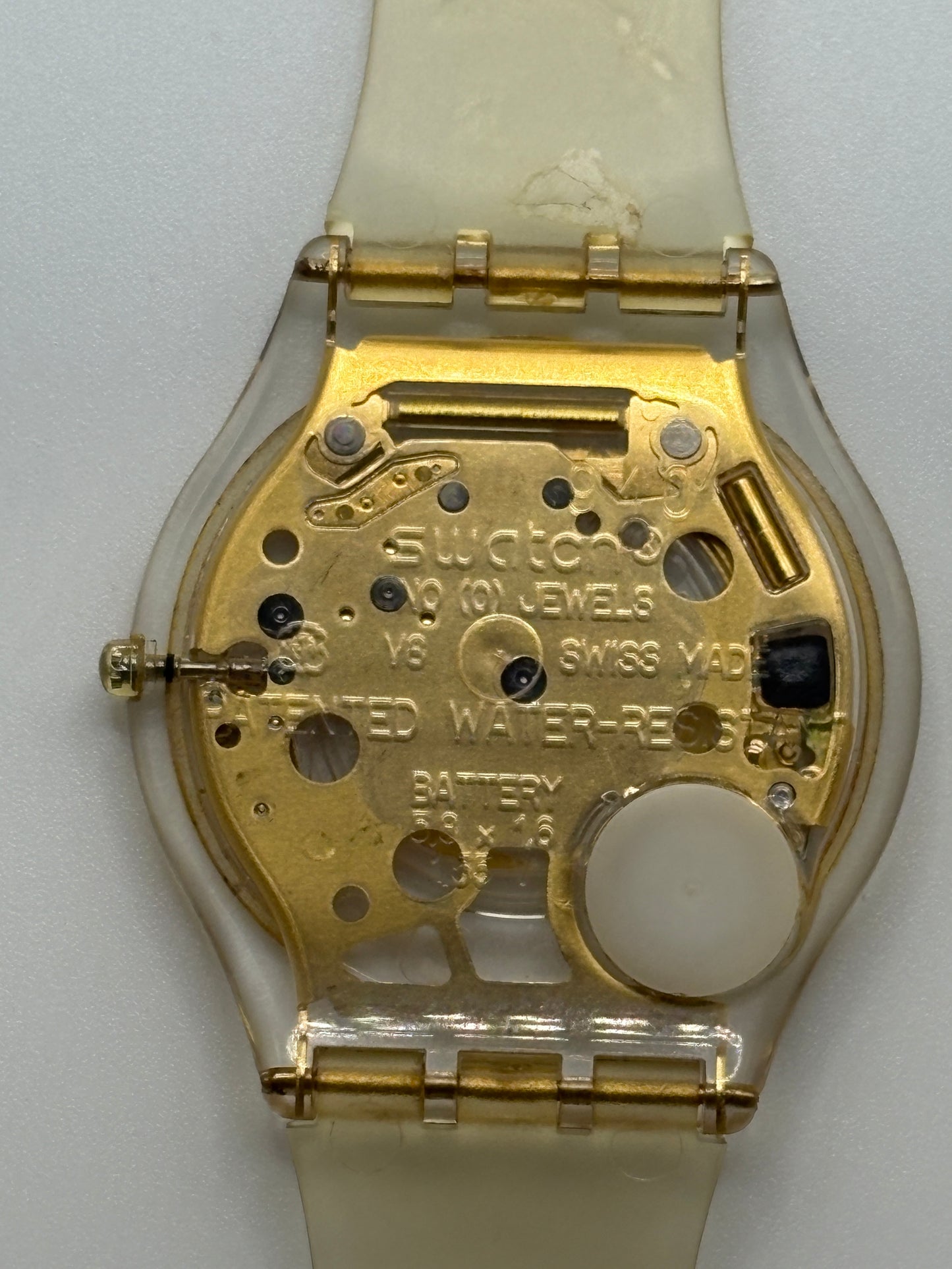 Super ultra 90s  rare vintage swatch 　SFK100