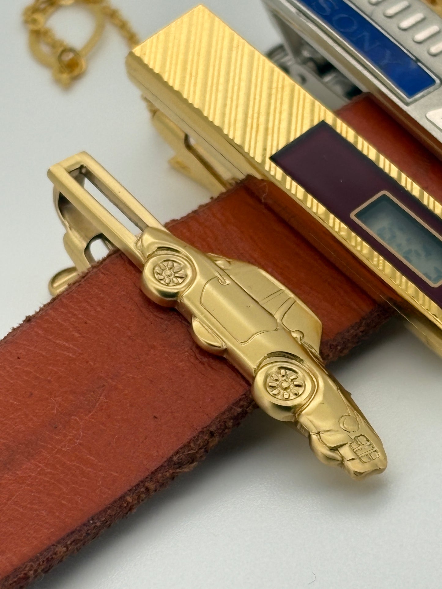 Sharp Tie Clip Watch