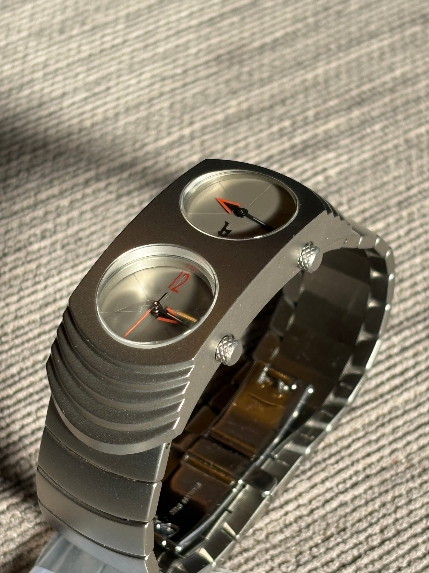 Special Rare Bertone Double Face Watch