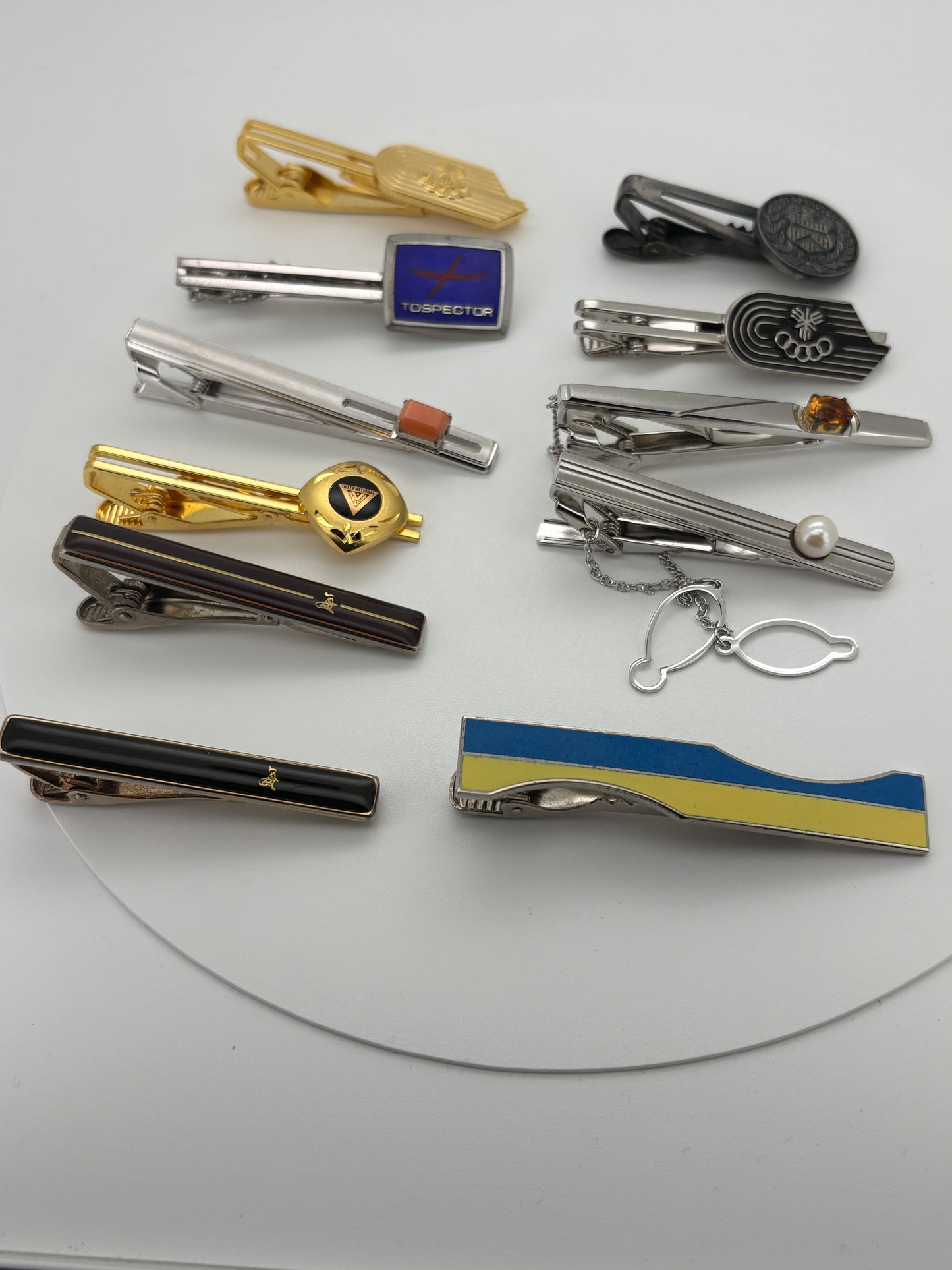 Sharp Tie Clip Watch