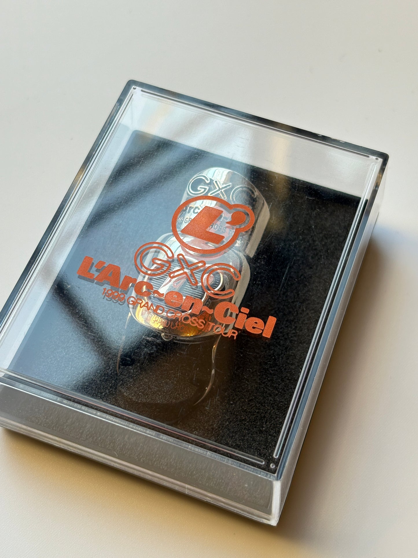 Super rare vintage L'Arc~en~Ciel Armor Ring Watch