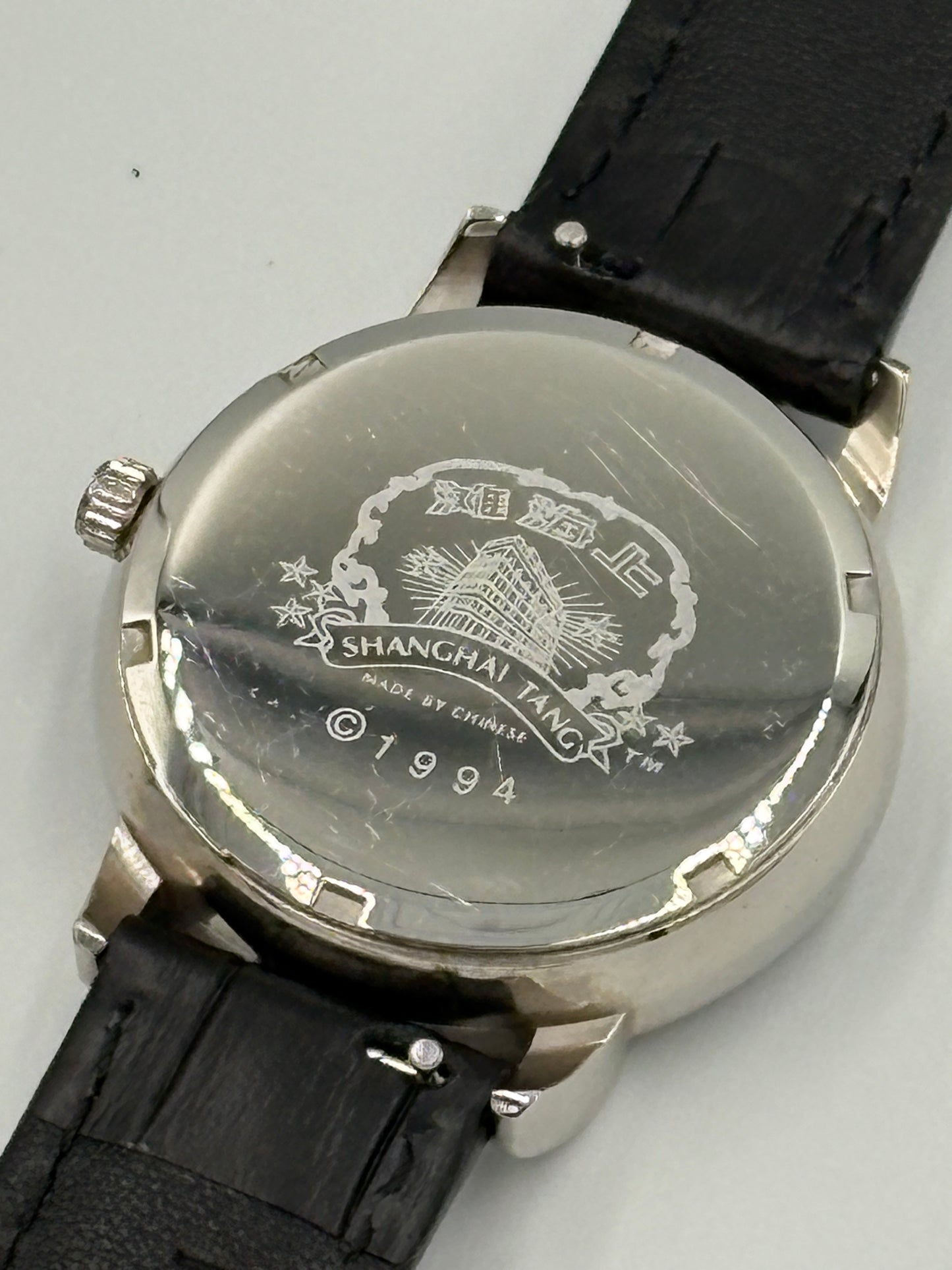 2 Very rare watch Deng Xiaoping waving watch　 Shanghai Tang  Mao Zedong
