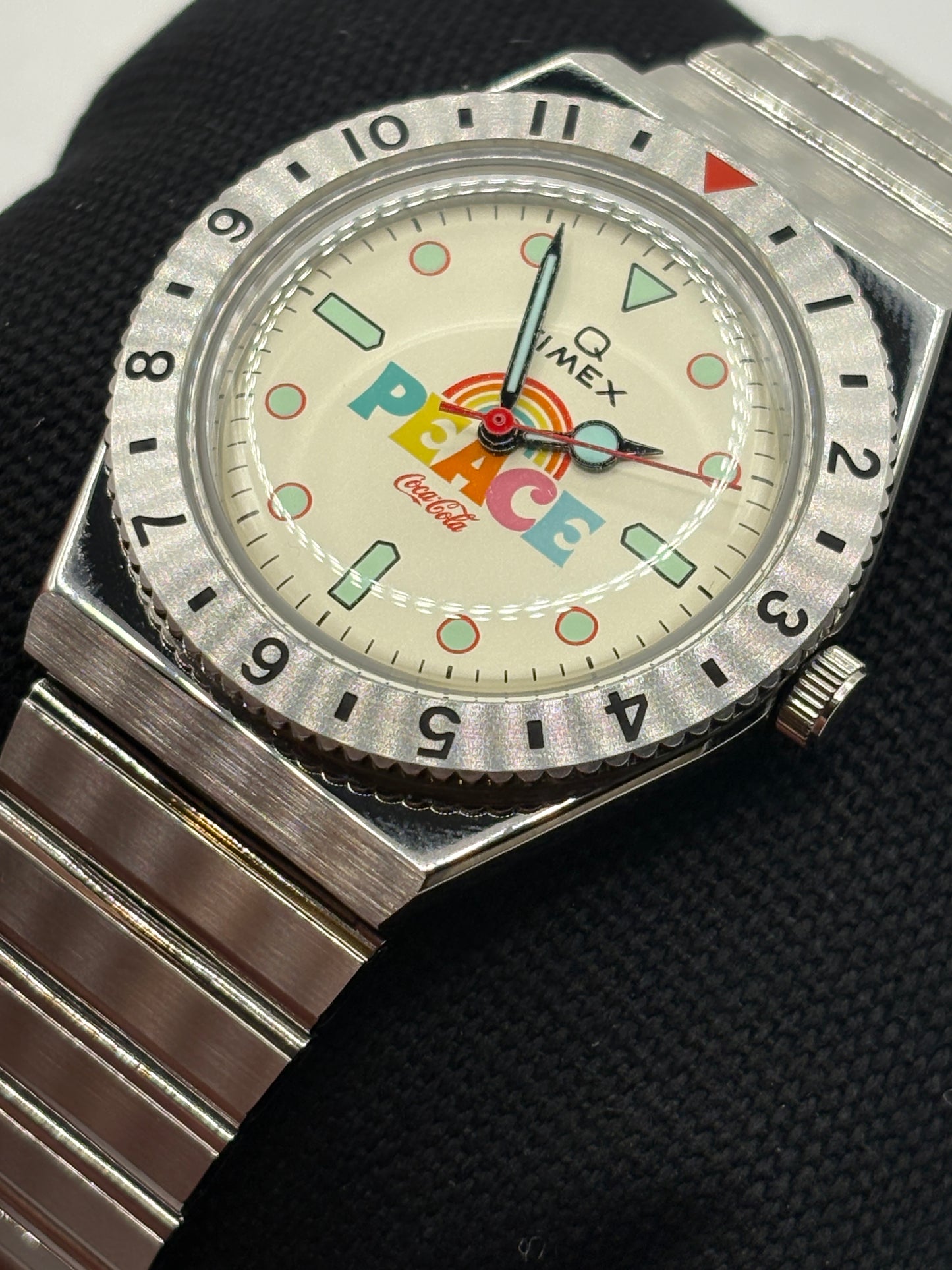Unused very rare TIMEX×coca cola