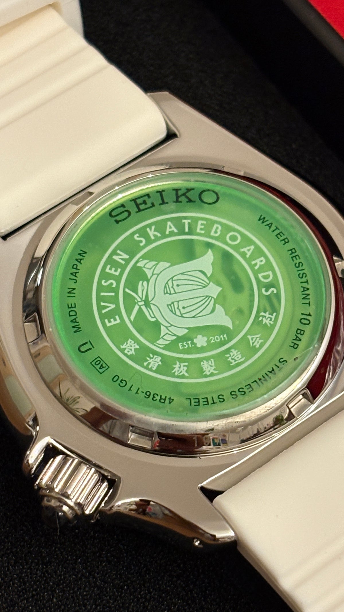 2021 Seiko × Ebisen Skateboarders – Limited to 700 pieces worldwide – Limited edition number 146