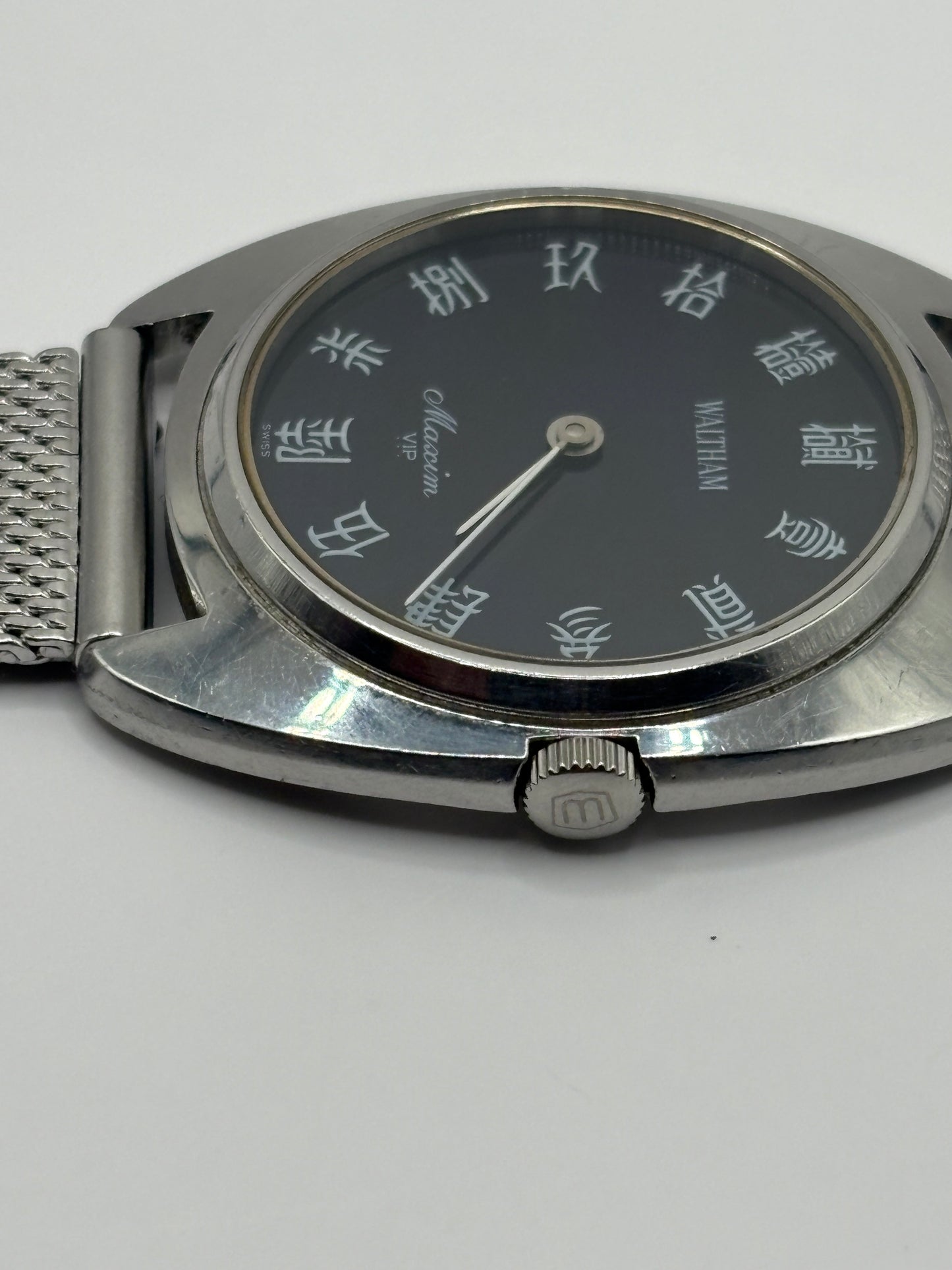 Super rare 70s vintage  Waltham　SWISS　made