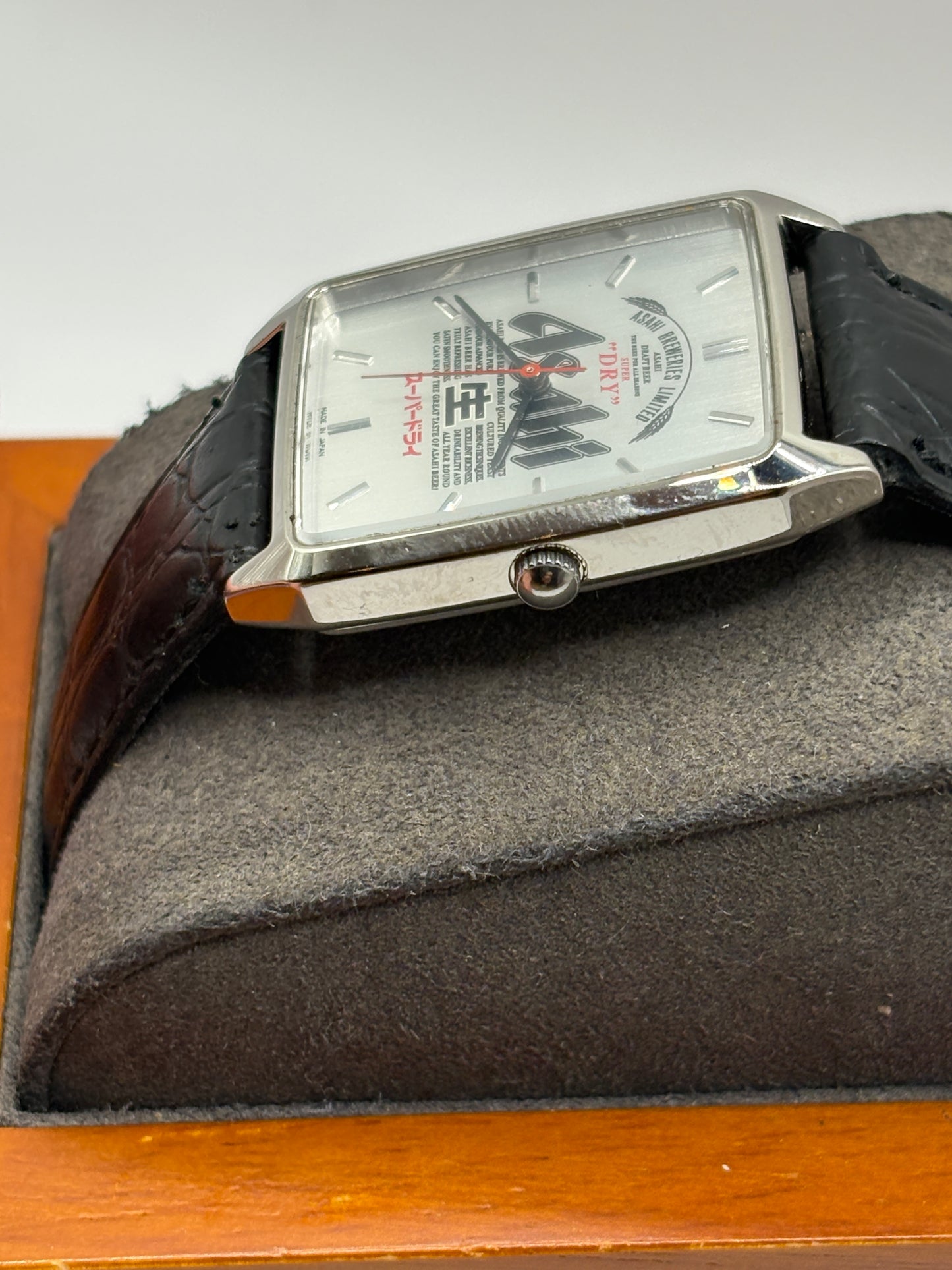 Super rare SEIKO vintage Asahi Super Dry made in japan