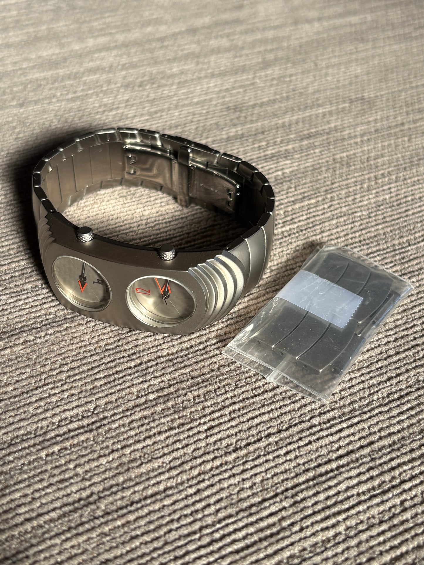 Special Rare Bertone Double Face Watch