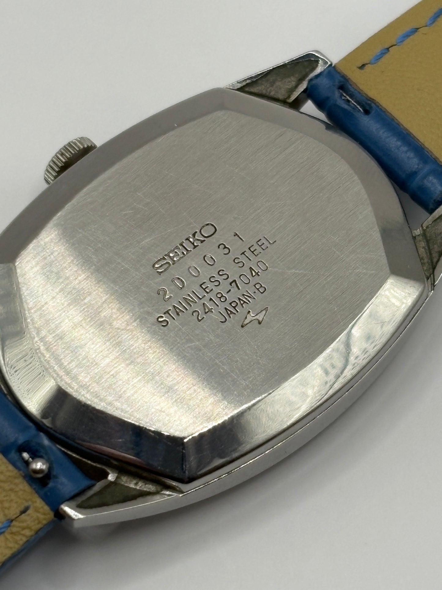 Super rare 70s vintage automatic  seiko 2418-7040
