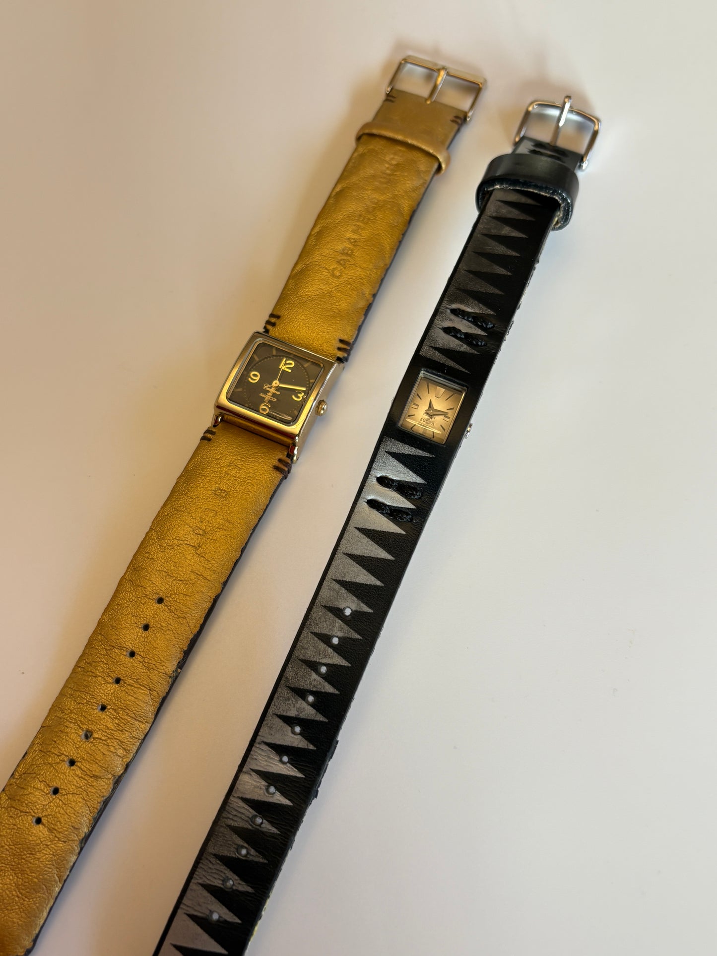 Very rare  99s vintage rare Chewing Gum Leather Version Tribe + Cute Gold