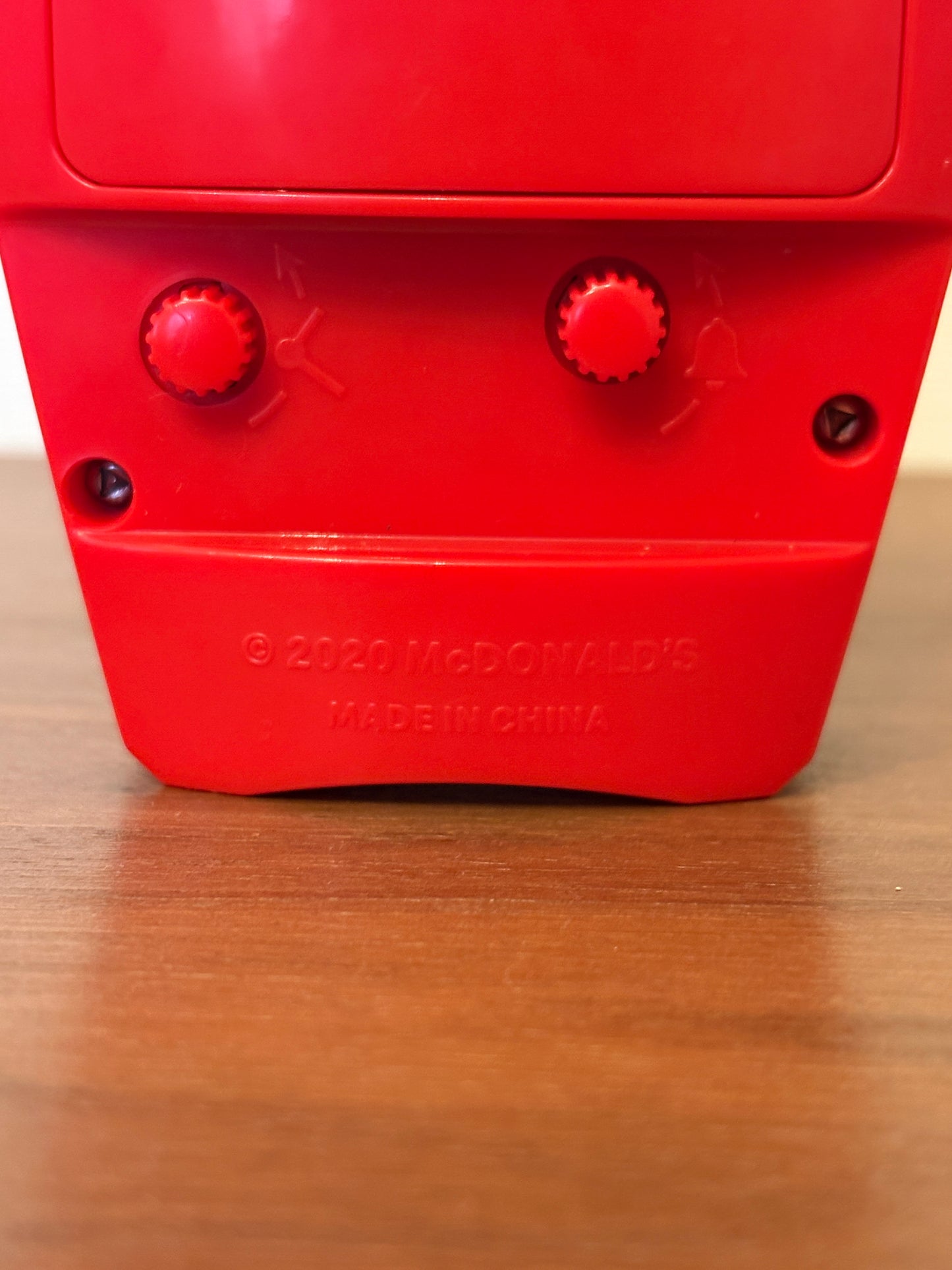 Very rare Lottery sales items Mcdonald's  potato clock