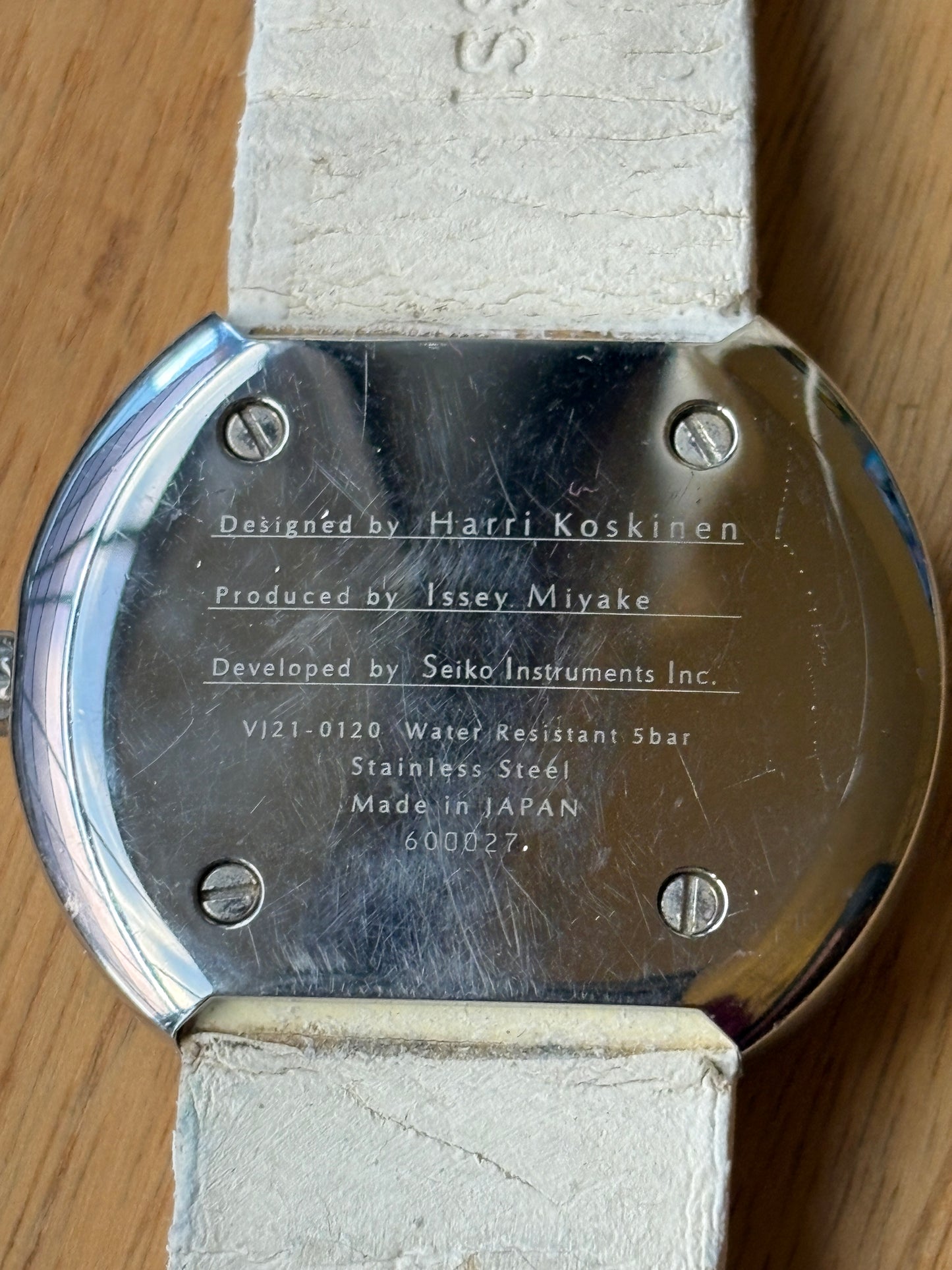 Super rare seiko ×　issey miyake design by Harri Koskinen