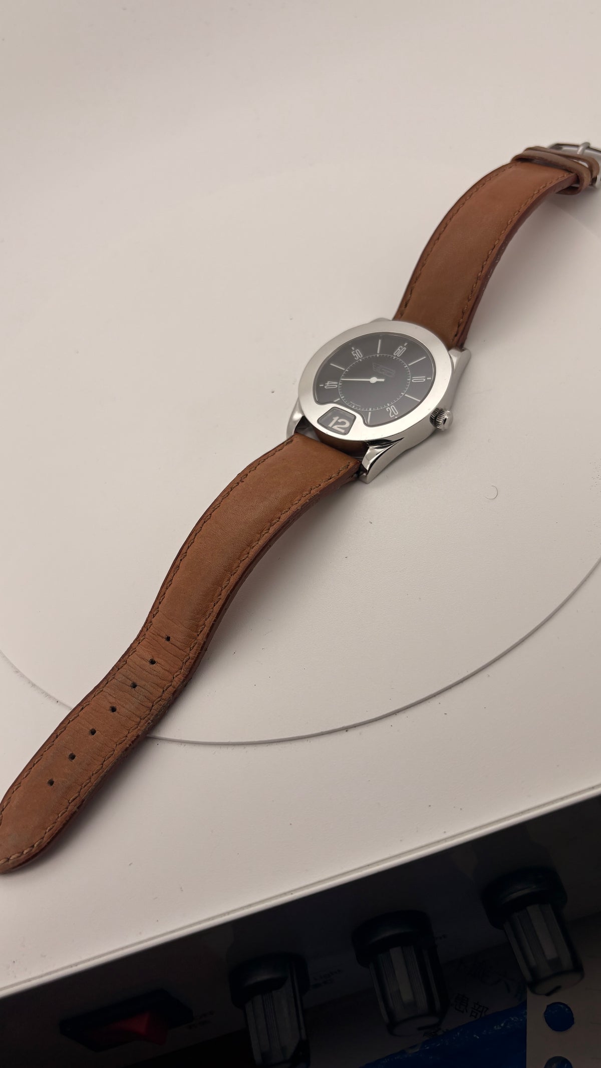 Vintage 90s Gianni Bulgari Enigma Jumping Hour