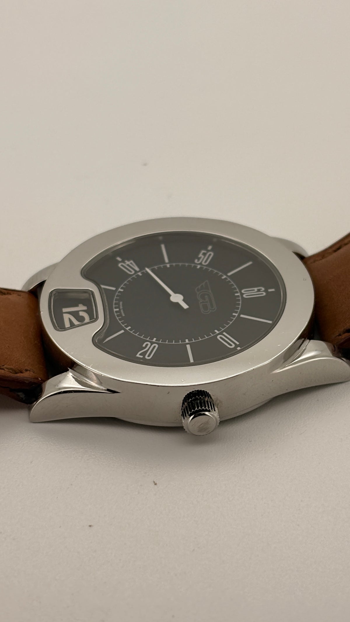 Vintage 90s Gianni Bulgari Enigma Jumping Hour
