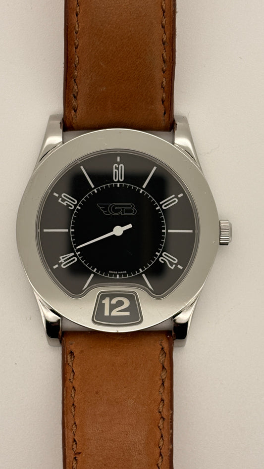 Vintage 90s Gianni Bulgari Enigma Jumping Hour
