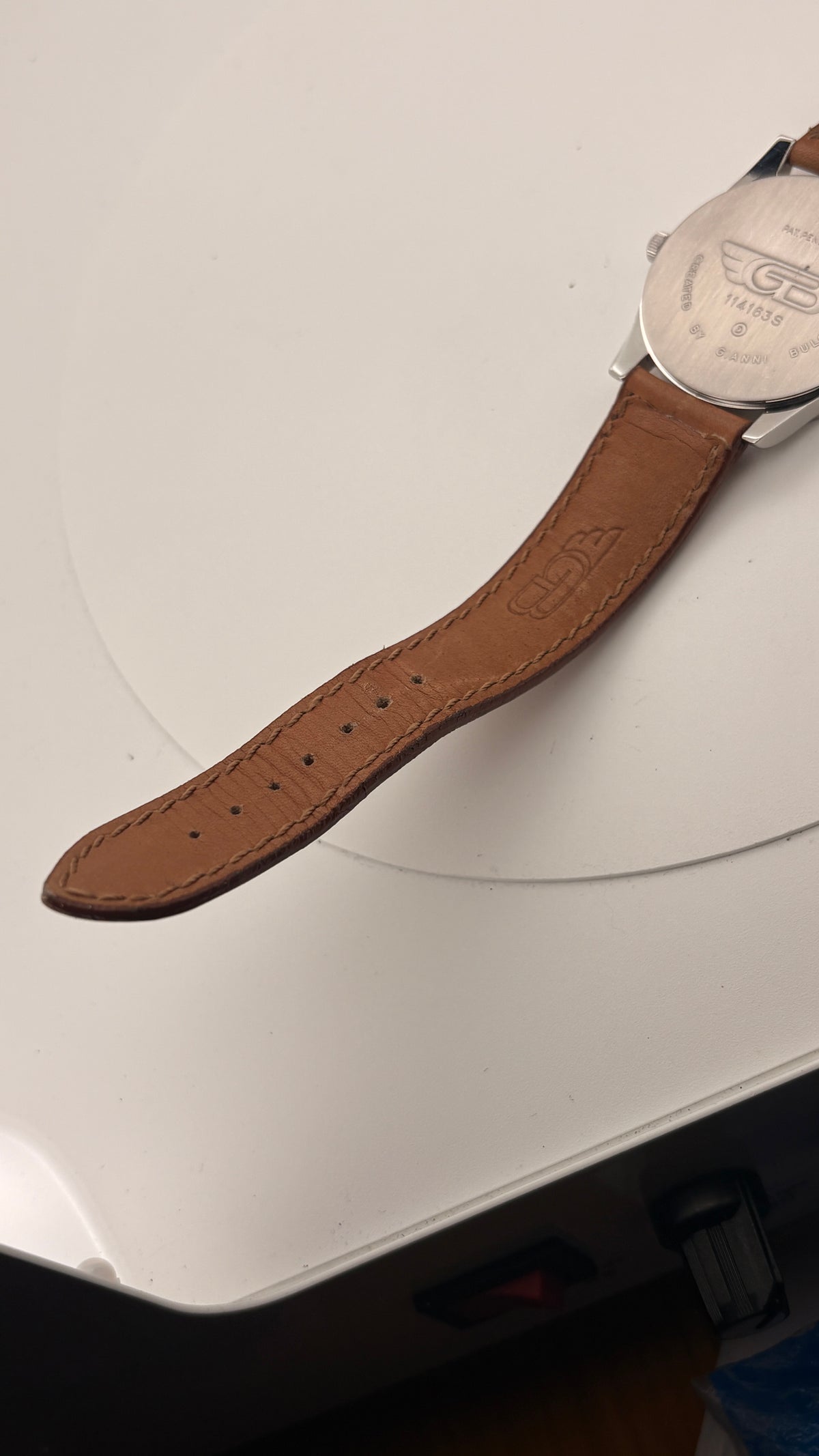 Vintage 90s Gianni Bulgari Enigma Jumping Hour