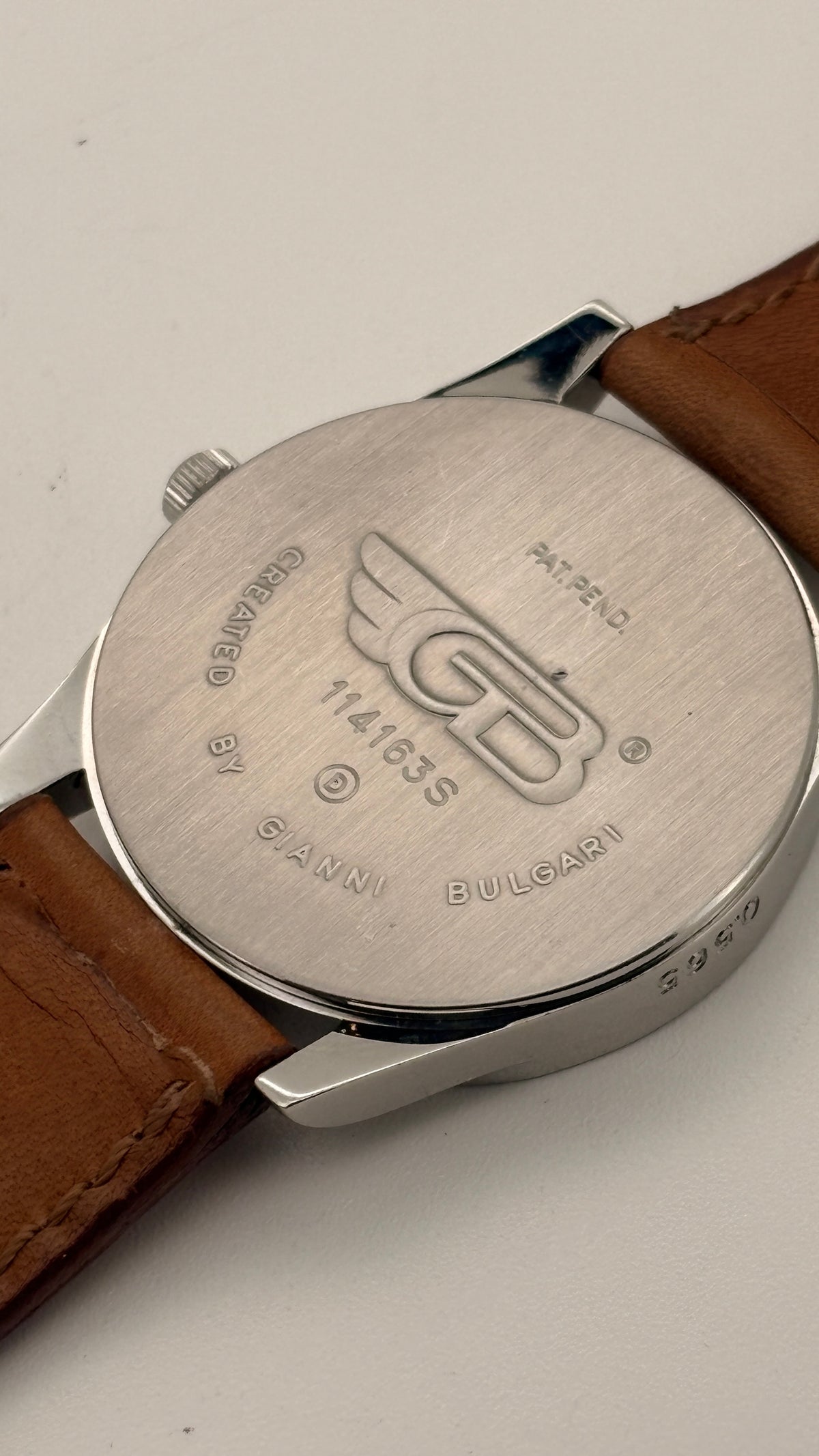 Vintage 90s Gianni Bulgari Enigma Jumping Hour