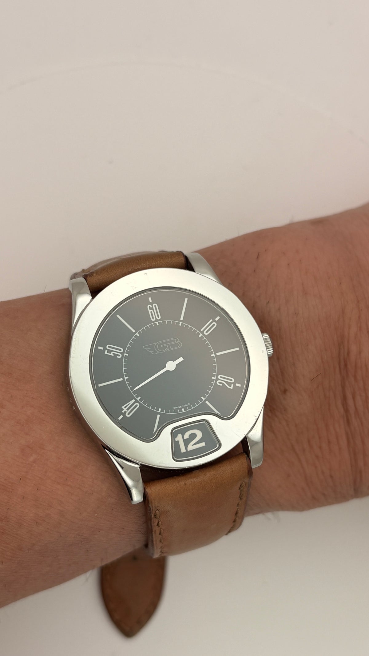 Vintage 90s Gianni Bulgari Enigma Jumping Hour
