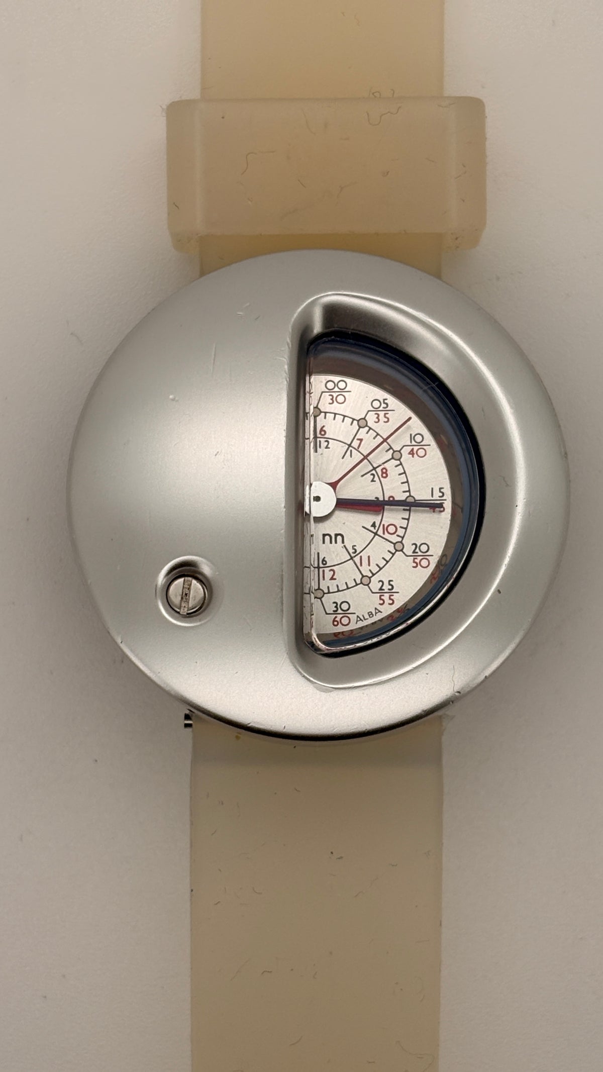 90s vintage  seiko alba neatnik aluminum  V501-5F70